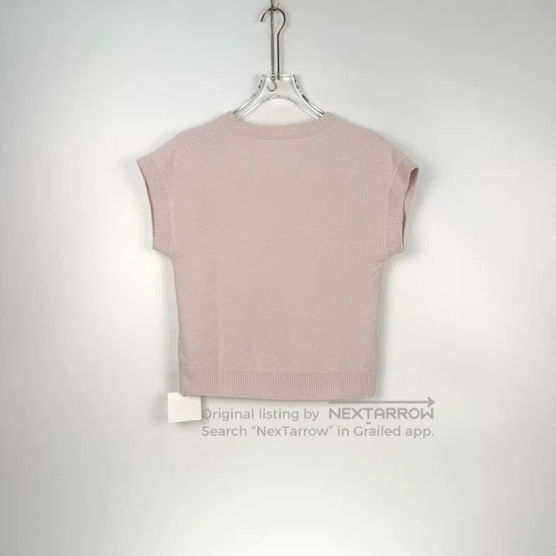 Hermes Hermes Pale Pink Full Print Wool Vest Size XXS / US 00 / IT 34 - 4 Thumbnail