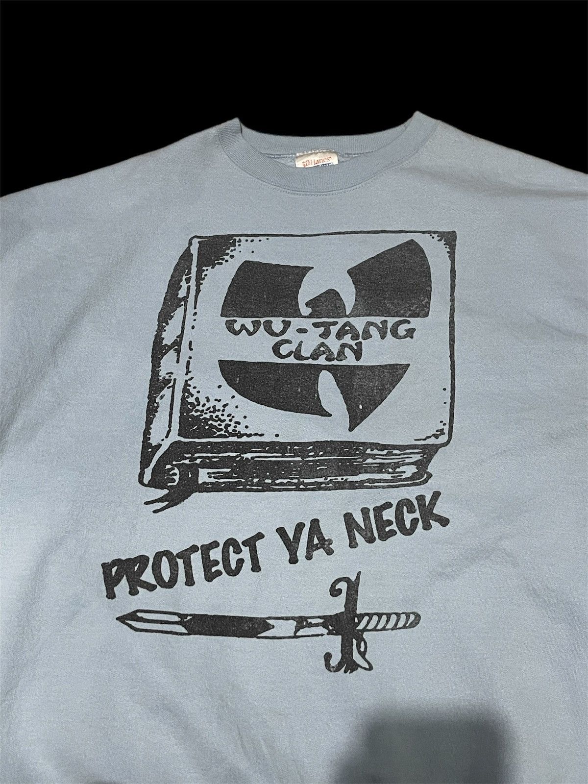 Wu-Tang Clan RARE 90’s Wu-tang Clan Protect Ya Neck Crewneck Size US XXL / EU 58 / 5 - 2 Thumbnail