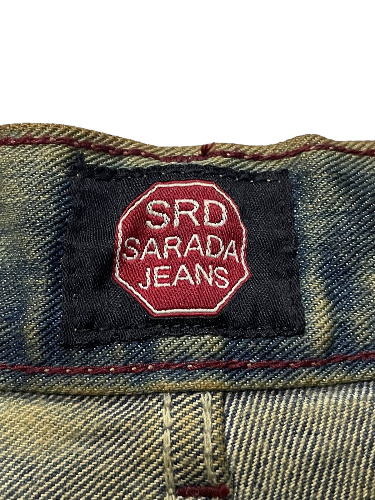 Japanese Brand × semanticdesign Sarada Japan Boro knee Patch Work Mud Wash Crotch Jeans Size US 30 / EU 46 - 18 Thumbnail