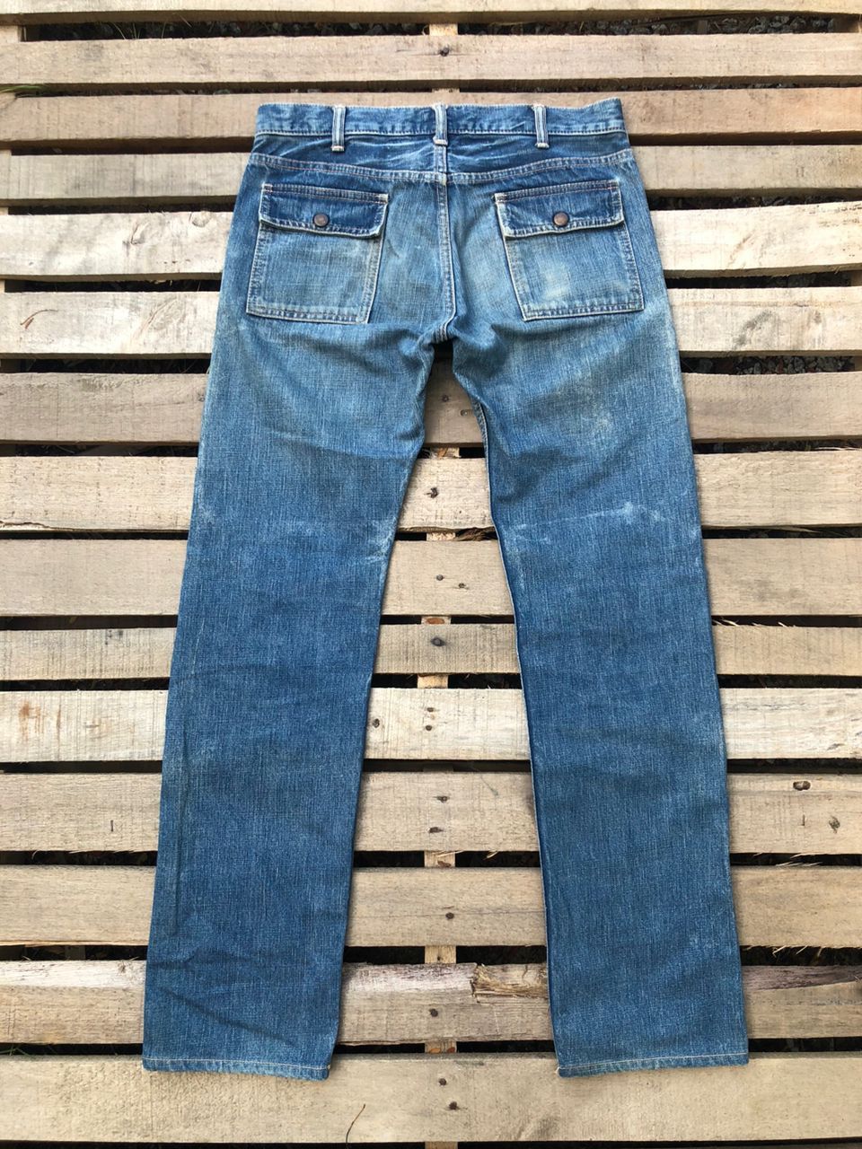 OMNIGOD OMNIGOD by Domingo Denim Bush Jeans Size US 30 / EU 46 - 2 Thumbnail