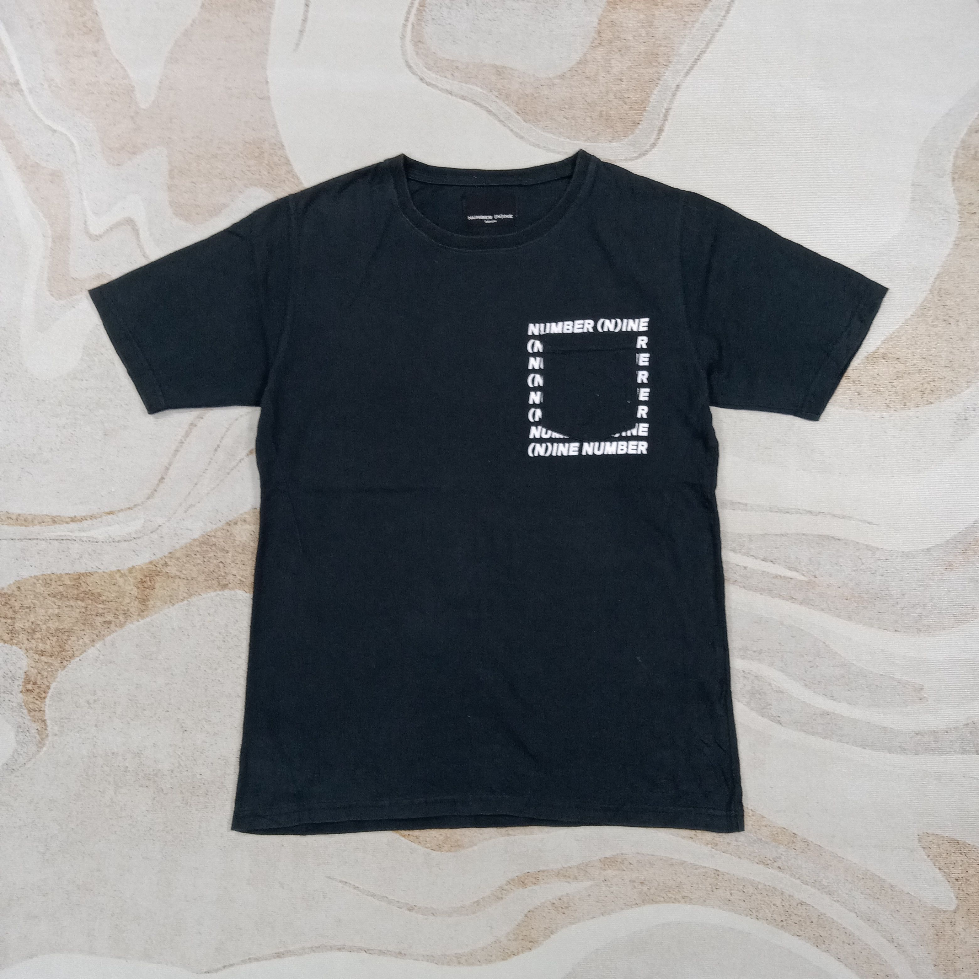 Number (N)ine Number Nine Denim Japanese Brand Pocket Tshirt C285N24 Size US M / EU 48-50 / 2 - 1 Thumbnail