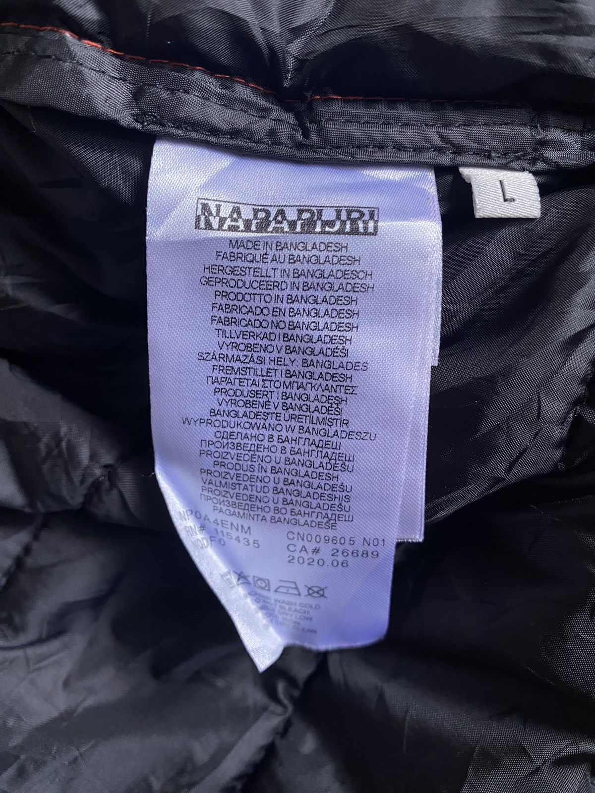 Napapijri Napapijri The Wonder Light Puffer Jacket Size:L Size US L / EU 52-54 / 3 - 10 Thumbnail