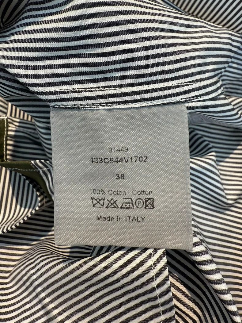 Dior Dior Striped Long Sleeve Shirt 38 Size US S / EU 44-46 / 1 - 5 Thumbnail