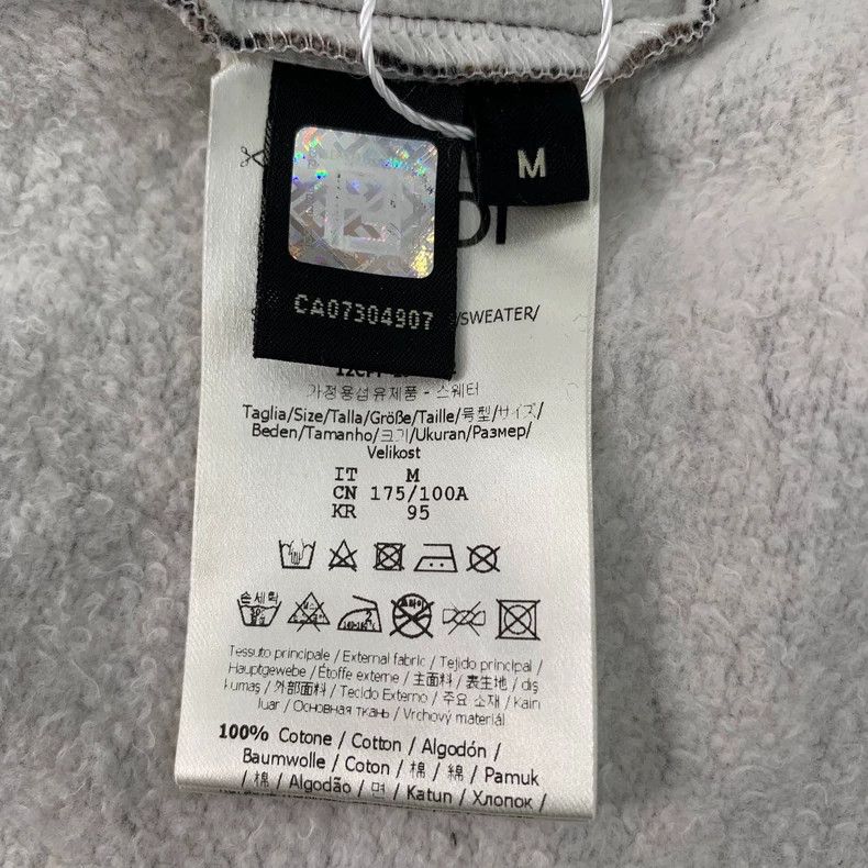 FENDI Dark brown logo letter full-print cotton hooded draw