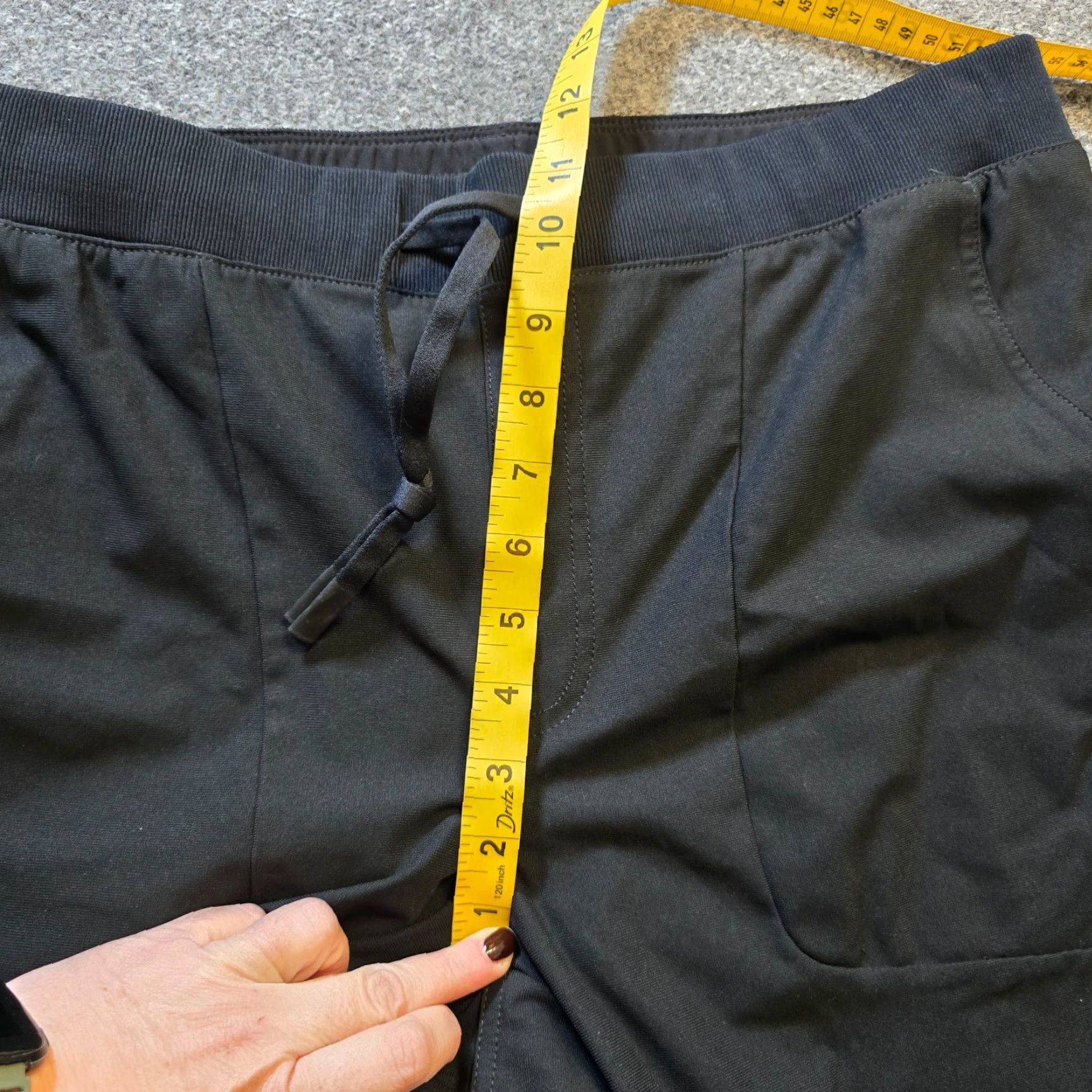 Vintage VRST Pant Mens Large Black Taper Slim Casual Stretch Pull On Size US 33 - 6 Thumbnail