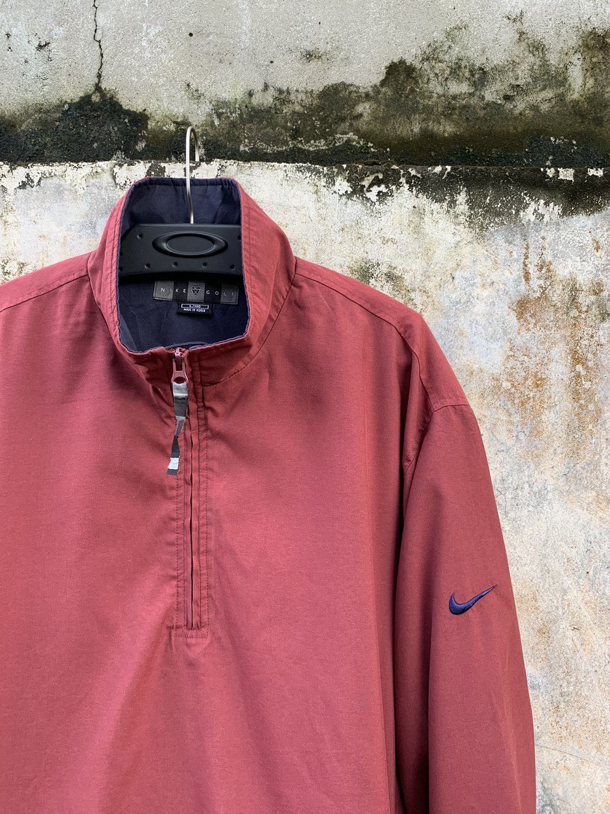 Nike × Vintage Vintage 00s Nike Golf Retro Anorak Swoosh Logo Track Jacket Size US L / EU 52-54 / 3 - 3 Thumbnail