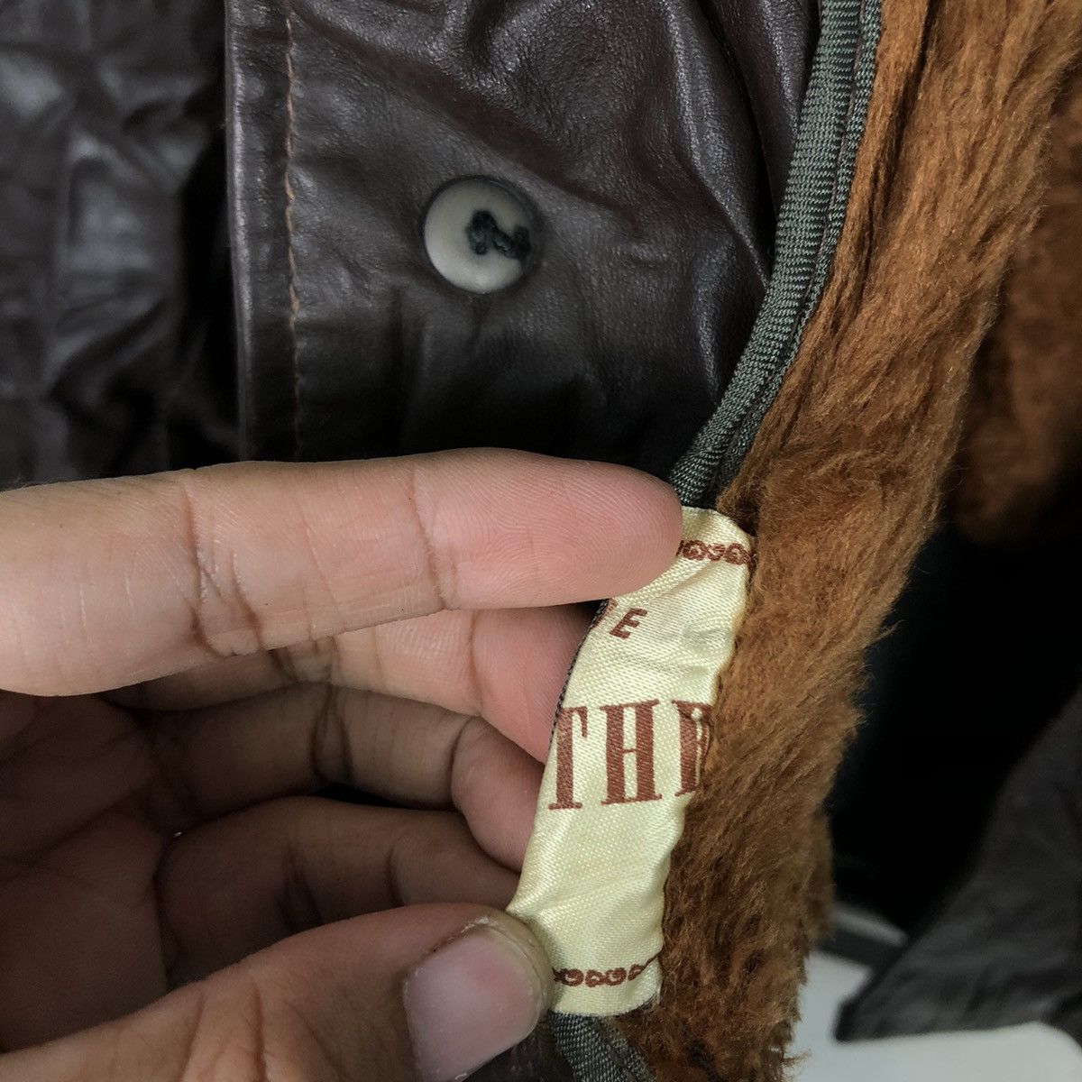 Japanese Brand 📌Vintage Bomber Leather Jacket Blanket Issey Miyake Size US M / EU 48-50 / 2 - 20 Thumbnail
