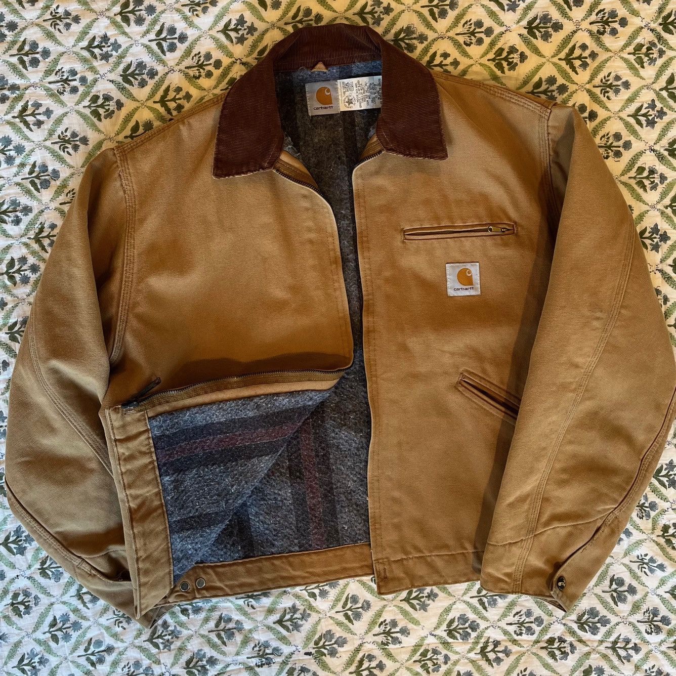 Carhartt Vintage Carhartt Detroit Jacket, sz. 46, J01 BRN 6BLJ, Large ...