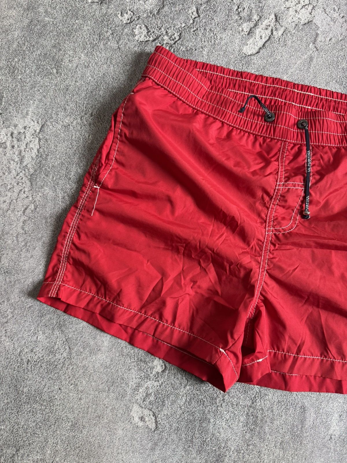 La Martina La Martina S/size red summer shorts 🩳 casual swim beach 🏝️ Size US 32 / EU 48 - 5 Thumbnail