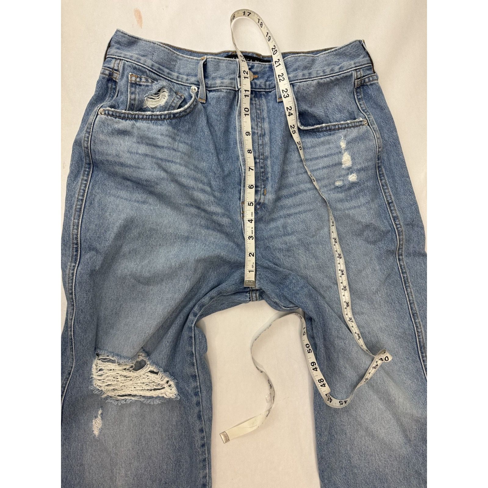 Veronica Beard Veronica Beard Blake Crop Classic Straight High Rise Jean 31 Size 31" - 5 Thumbnail