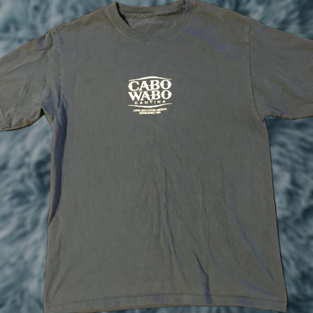 Vintage VINTAGE Cabo Wabo Cantina Shirt S Men Blue 90s Beach Tequila San Lucas Mexico T-Shirt Short Sleeve Size US S / EU 44-46 / 1 - 1 Thumbnail