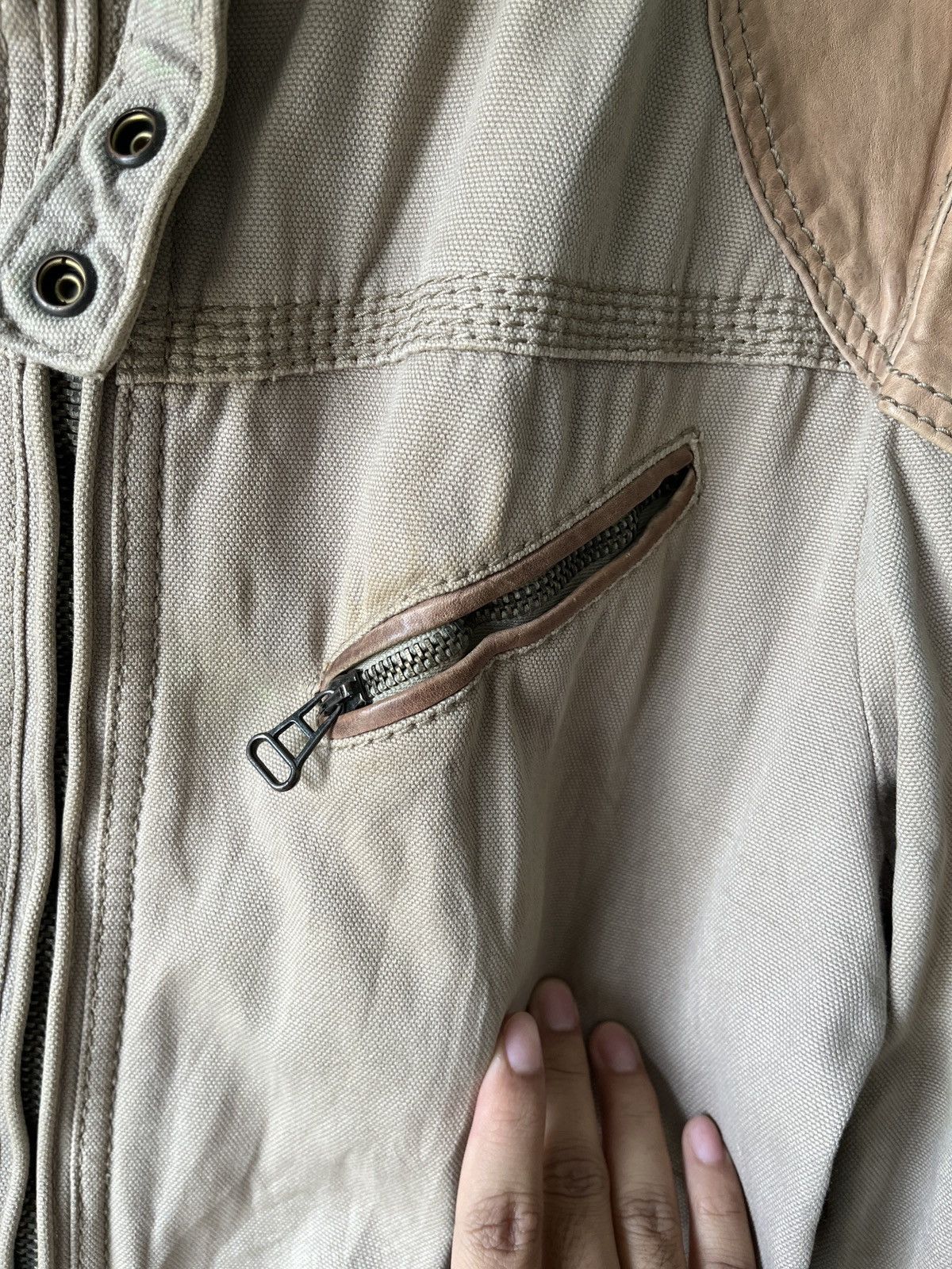 Napapijri Napapijri Antartic Leather Jacket Size US M / EU 48-50 / 2 - 5 Thumbnail