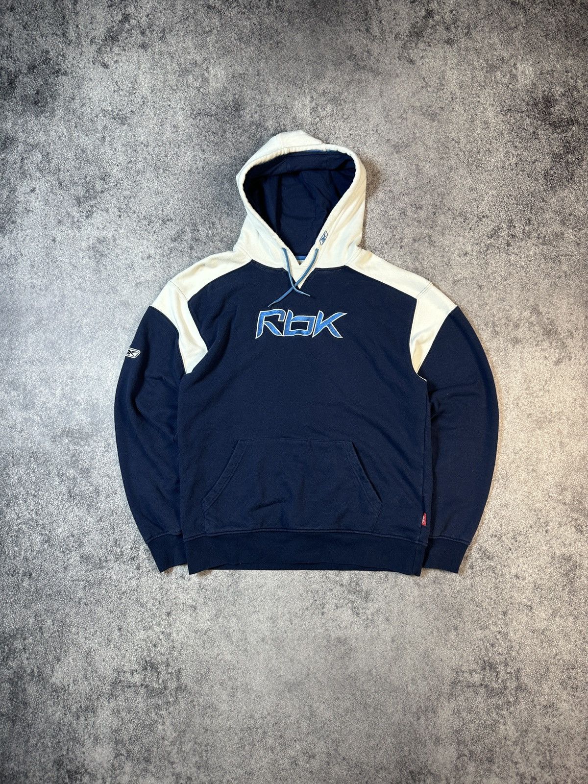 NHL × Reebok × Vintage Y2K Vintage Reebok RBK Logo Hoodie Hockey Rare Streetwear L Size US L / EU 52-54 / 3 - 1 Thumbnail