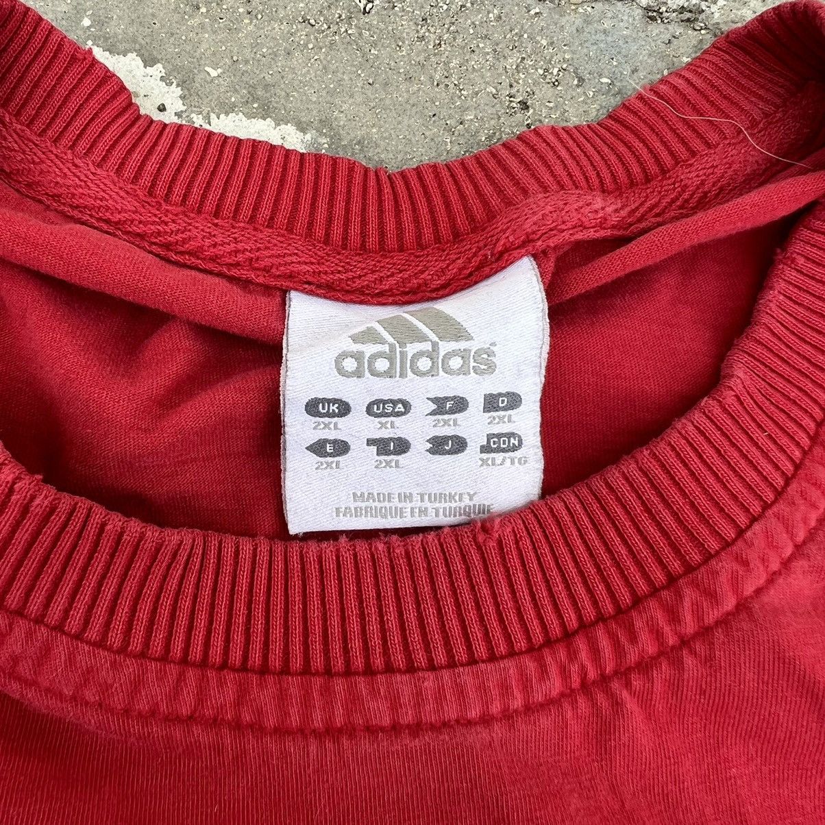 Adidas × Vintage 90’s Vintage Adidas Monogram Logo T-Shirt Size US XL / EU 56 / 4 - 5 Thumbnail
