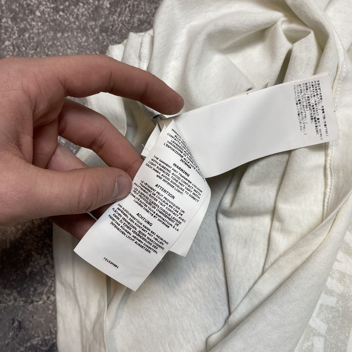 Stone Island Men’s Stone Island Big Logo Sportswear Company tee Size US S / EU 44-46 / 1 - 14 Thumbnail