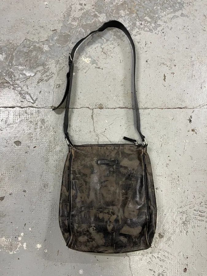 Jean Paul Gaultier 1995 Jean Paul Gaultier Dark Shadow Human Face Shoulder Bag Size ONE SIZE - 4 Thumbnail