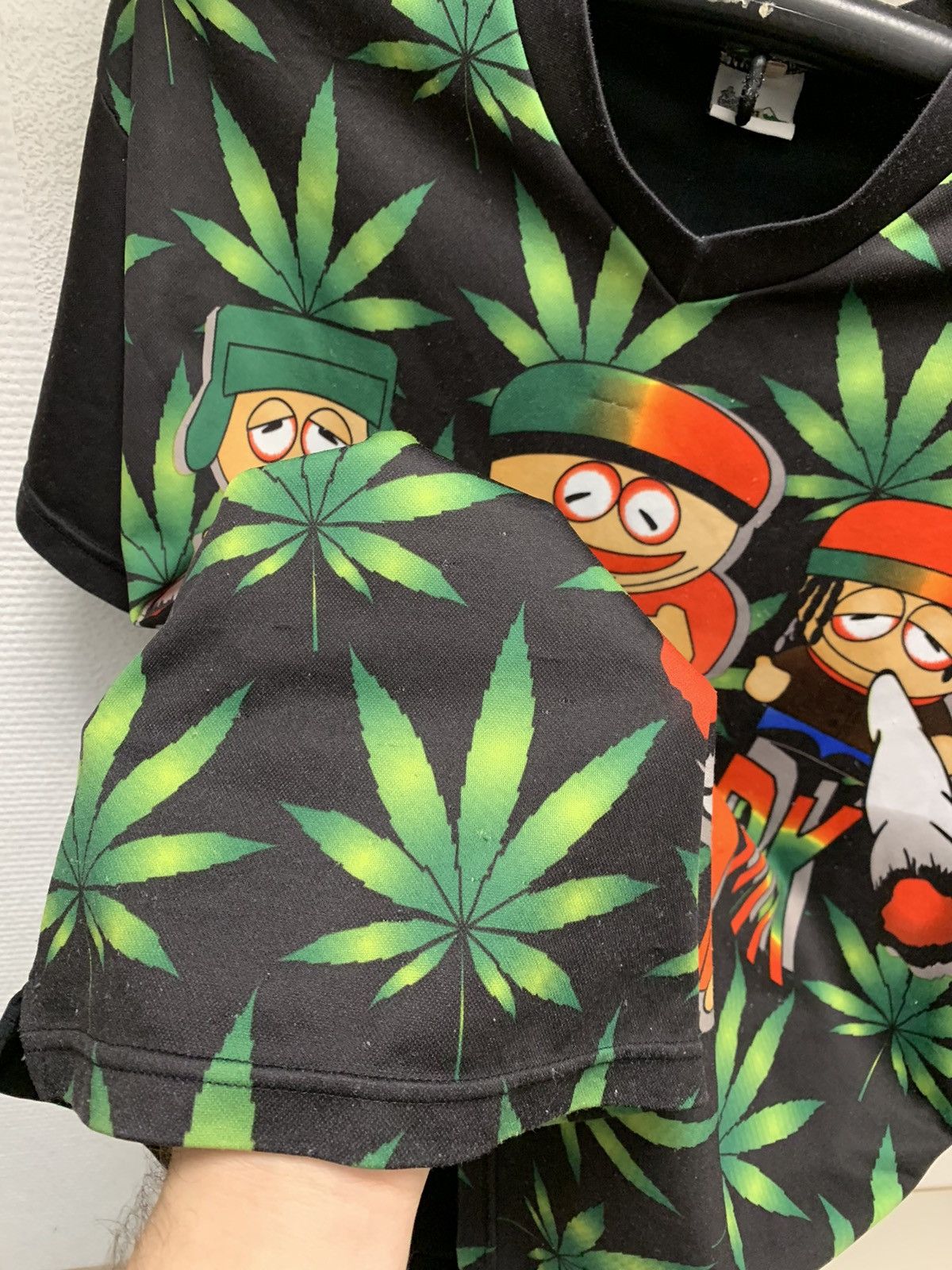 Band Tees South Park 2001 vintage t-shirt L sz hemp Rasta drug Size US L / EU 52-54 / 3 - 3 Thumbnail