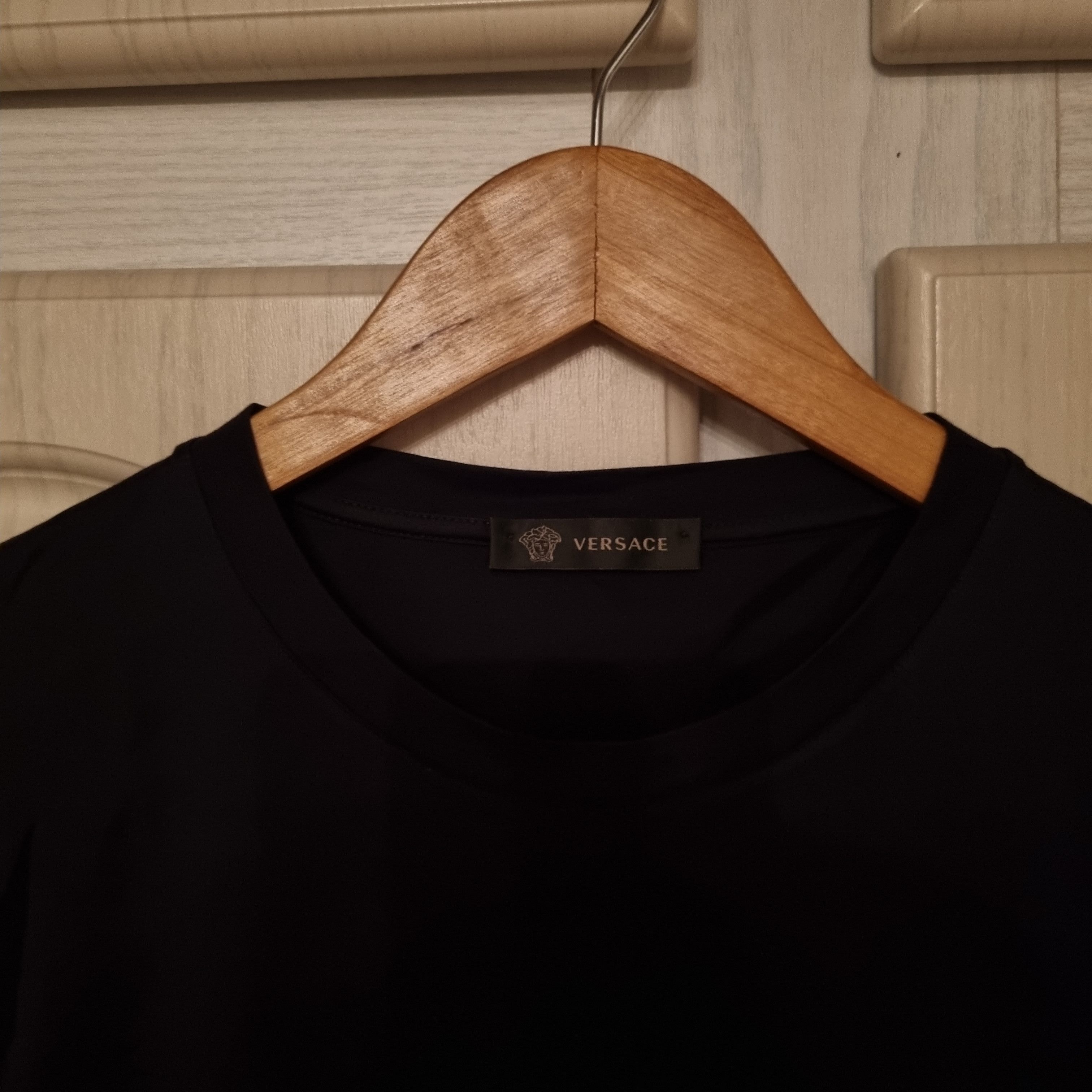 Versace Versace Crystal Medusa Logo Tshirt Black RRP $1000 Size US M / EU 48-50 / 2 - 4 Thumbnail