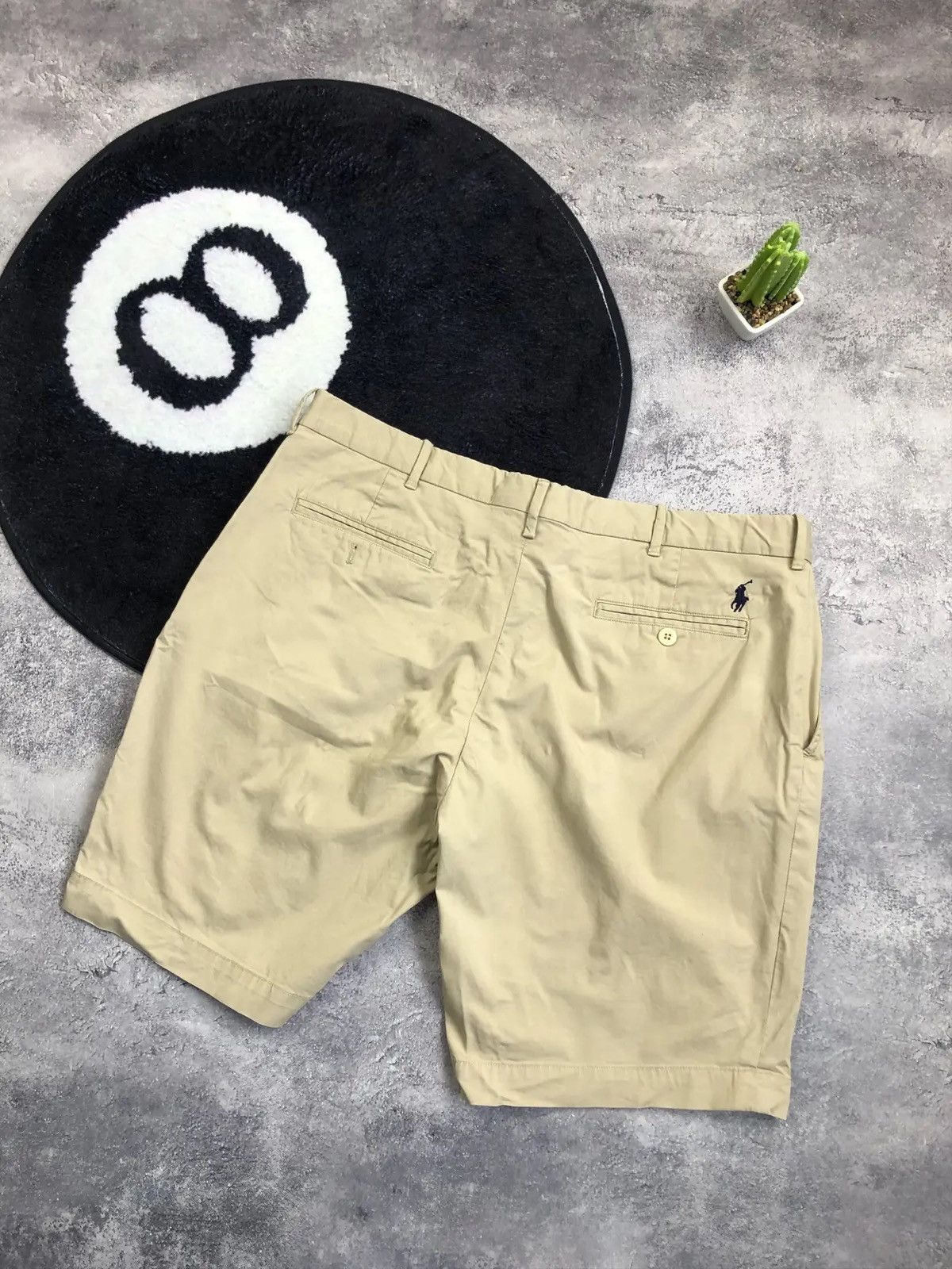 Polo Ralph Lauren POLO RALPH LAUREN Casual Mini Blue Logo Shorts Old Money Size US 36 / EU 52 - 1 Thumbnail