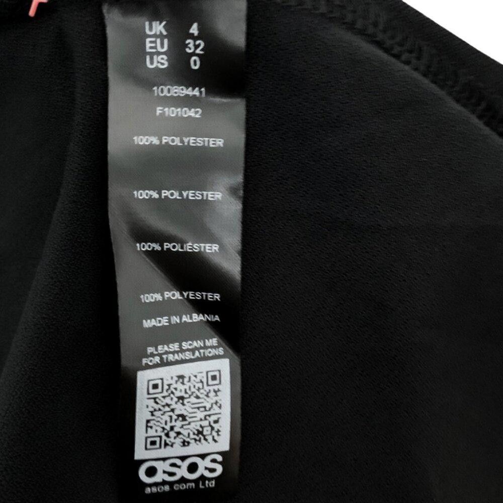 Asos Elegant Black Maxi Dress by ASOS Size XS / US 0-2 / IT 36-38 - 6 Thumbnail