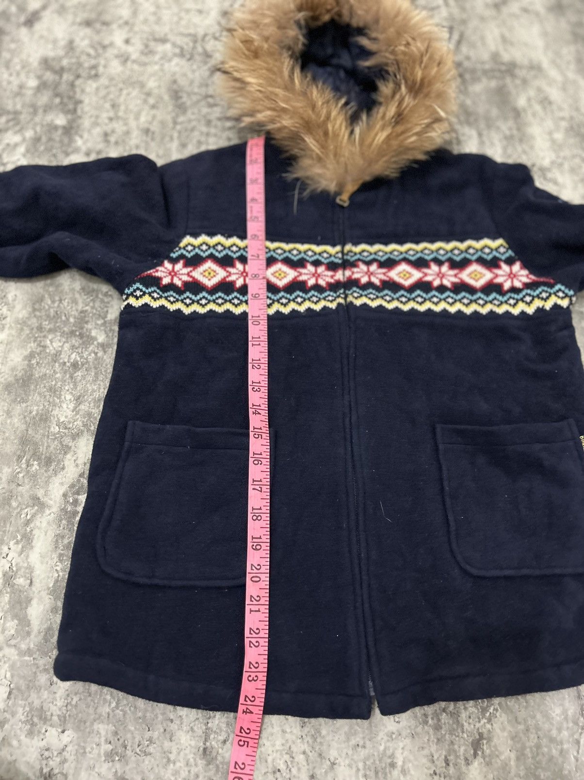 If Six Was Nine × Le Grande Bleu (L.G.B.) × Oshkosh Oshkosh Navajo Fur Jacket Size US S / EU 44-46 / 1 - 14 Thumbnail