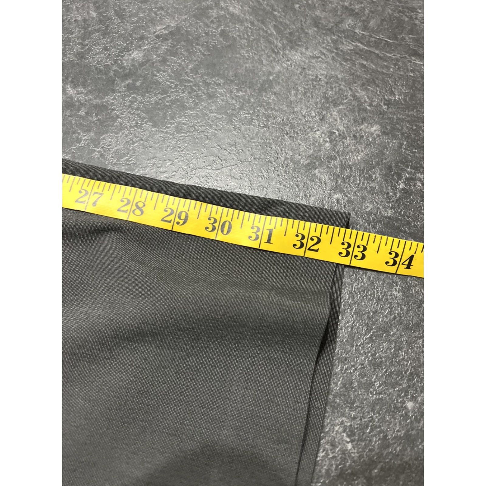 Express EUC Express Design Studio Publicist Stretch Dark Gray Pants Size 8 Womens Regular Flare Leg Wide Waistband Black Gray Style Tight Tweed Size 30" / US 8 / IT 44 - 5 Thumbnail