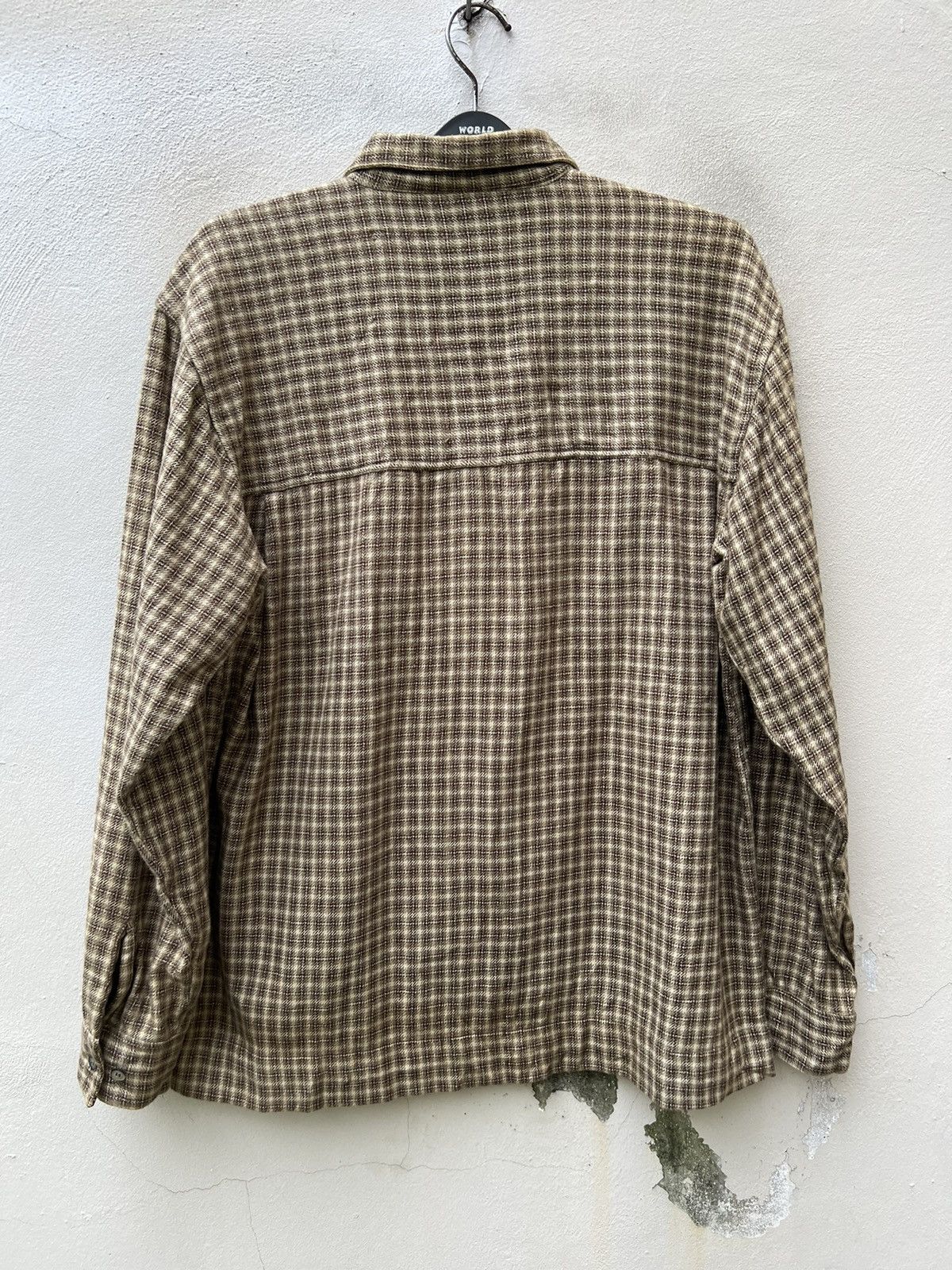 Girl Skateboards × Vintage Vintage 90s Bitch Skateboards Checkered Flannel Jacket Shirt Size US M / EU 48-50 / 2 - 14 Thumbnail