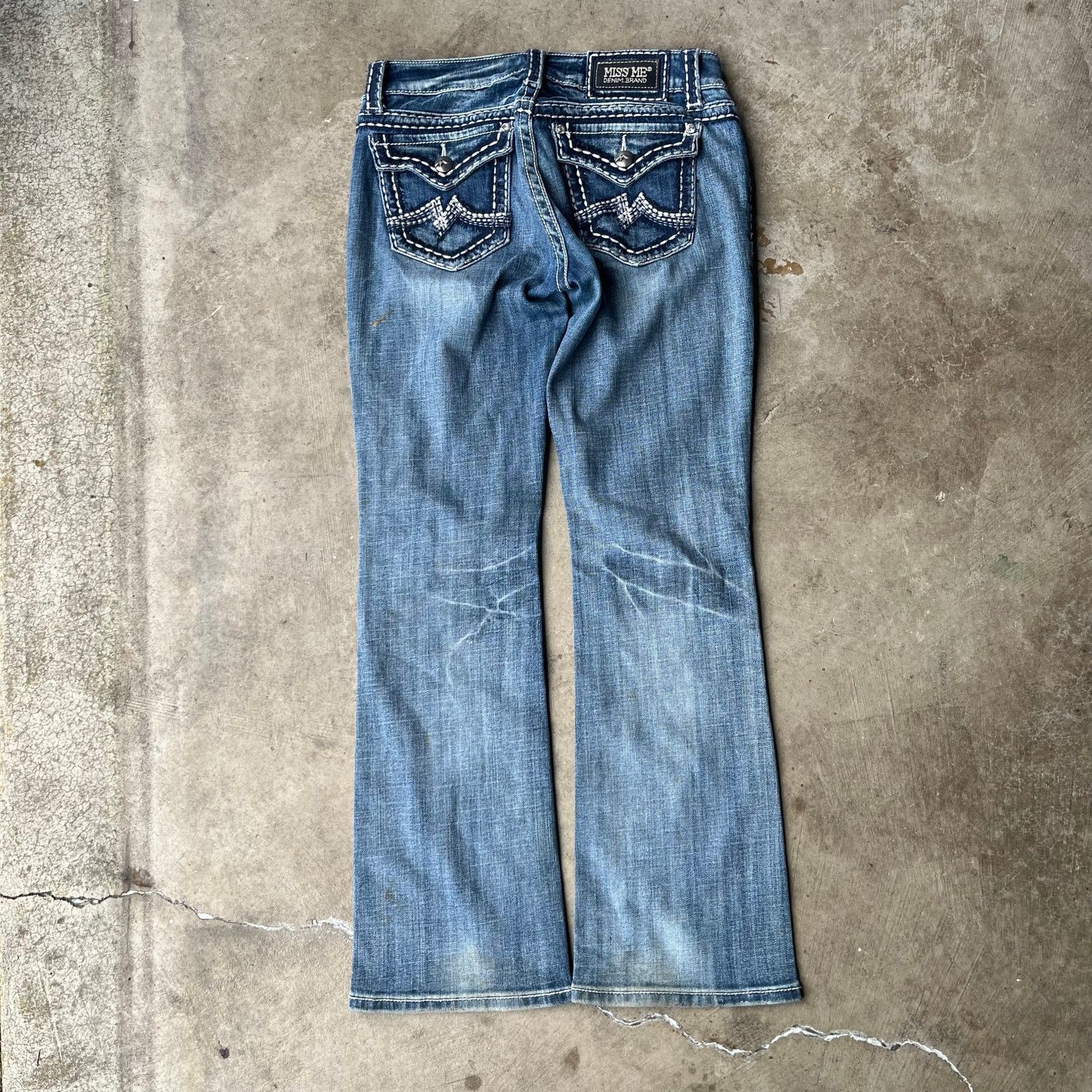 Vintage VINTAGE MISS ME BOOTCUT JEANS 29X31 Y2K 00S Size 29" - 1 Thumbnail