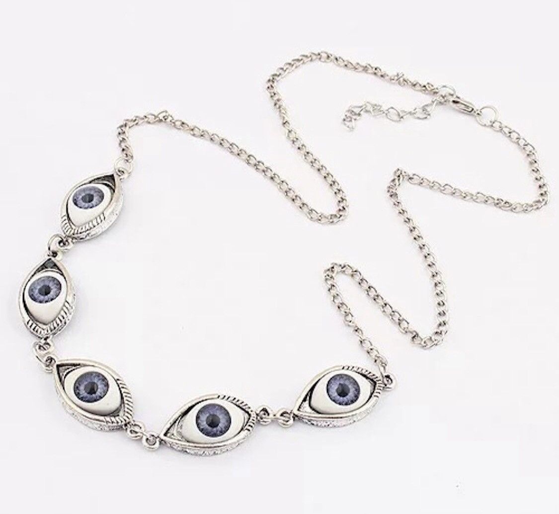 Jewelry Eye Ball Chain Necklace Size ONE SIZE - 1 Preview