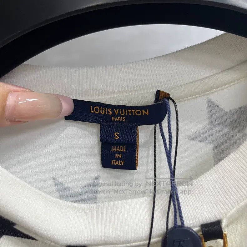 Louis Vuitton Louis Vuitton White contrast chain decoration, geometric s Size US S / EU 44-46 / 1 - 2 Thumbnail