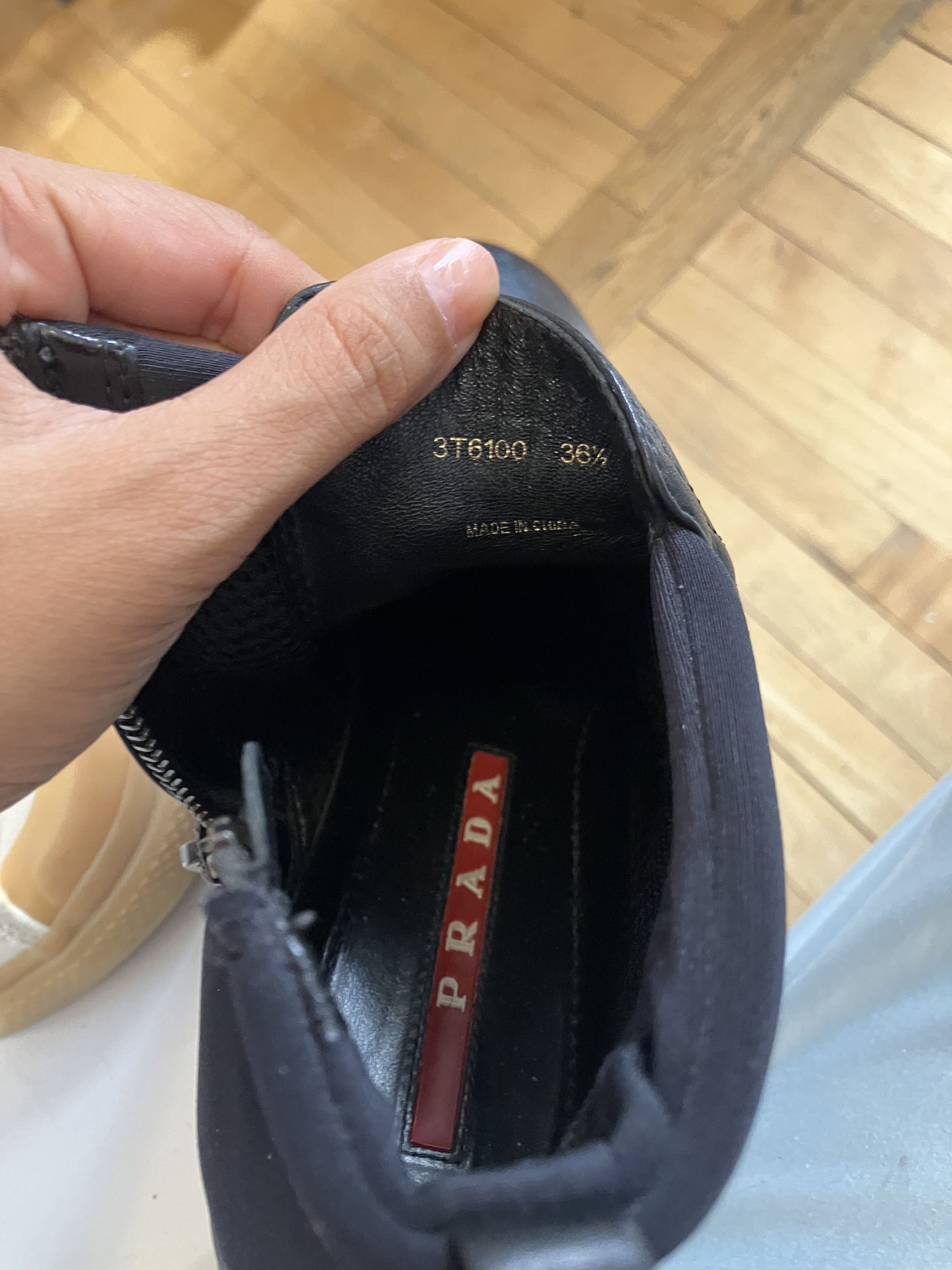 Prada PRADA SPORT Leather Chelsea Boots Size US 6.5 / IT 36.5 - 5 Thumbnail