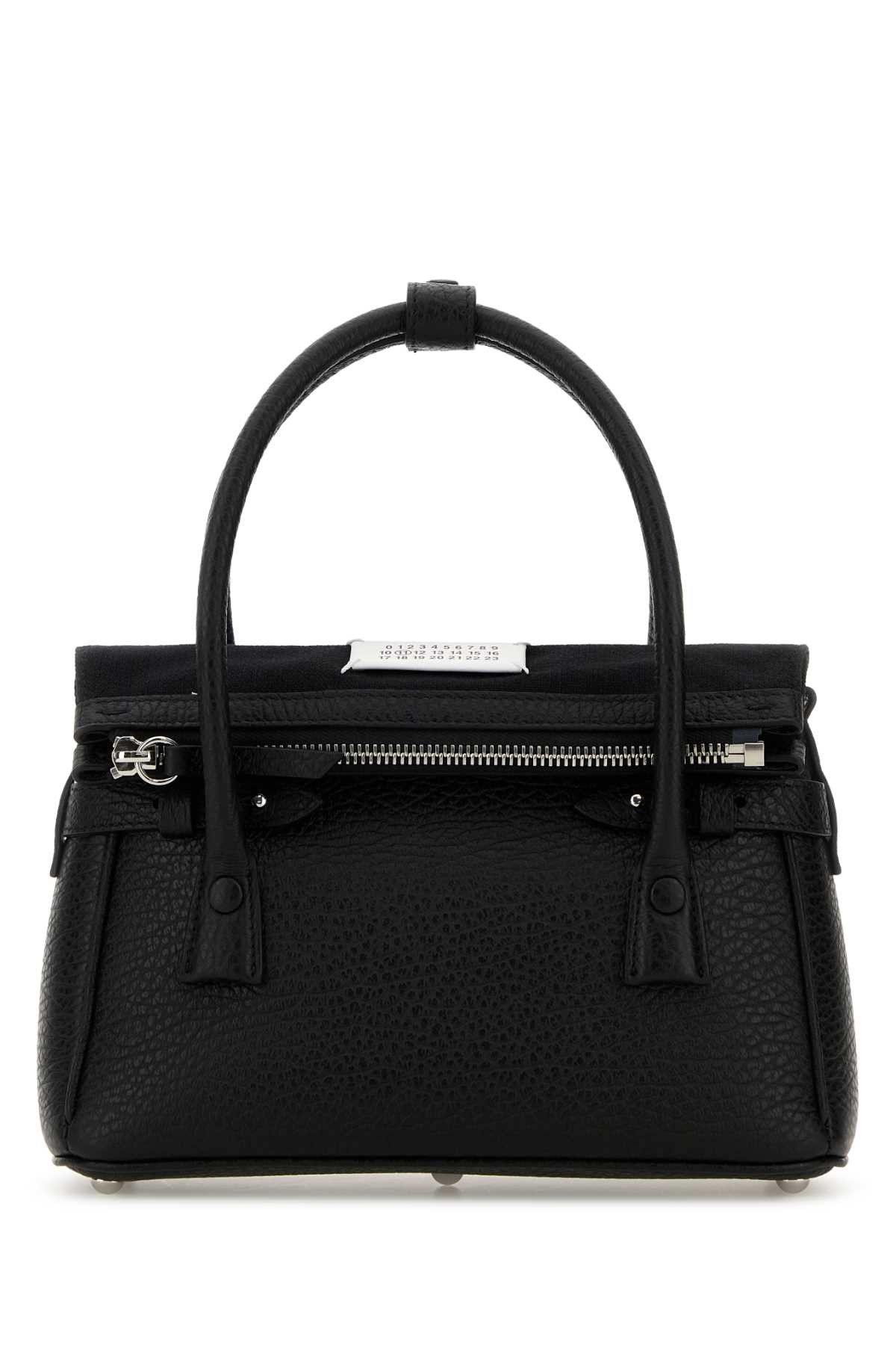 Maison Margiela Black Leather Handbag Size ONE SIZE - 1 Thumbnail