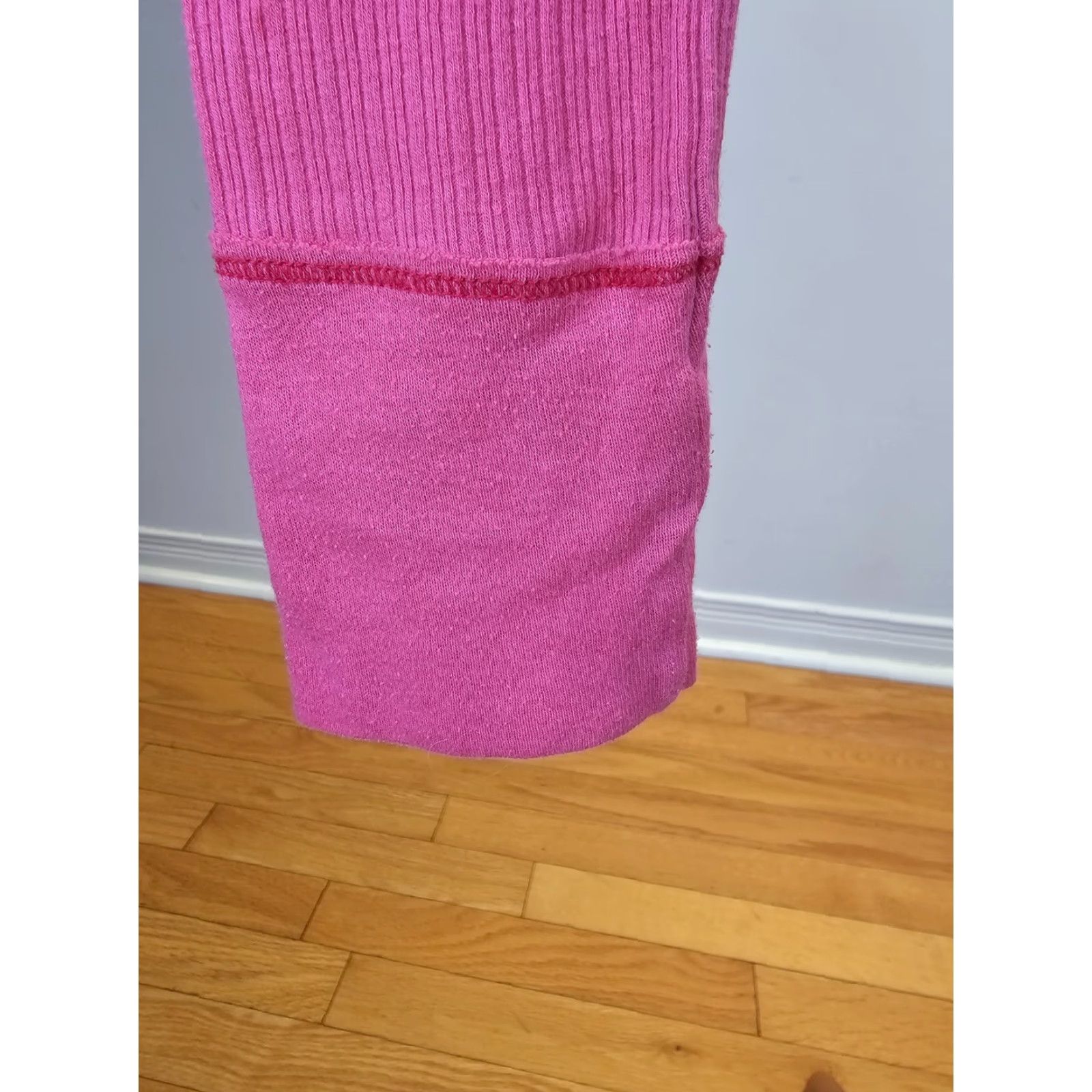 Abercrombie & Fitch VINTAGE Abercrombie & Fitch WOMEN'S THERMAL PINK SZ LARGE Shirt Size L / US 10 / IT 46 - 6 Thumbnail