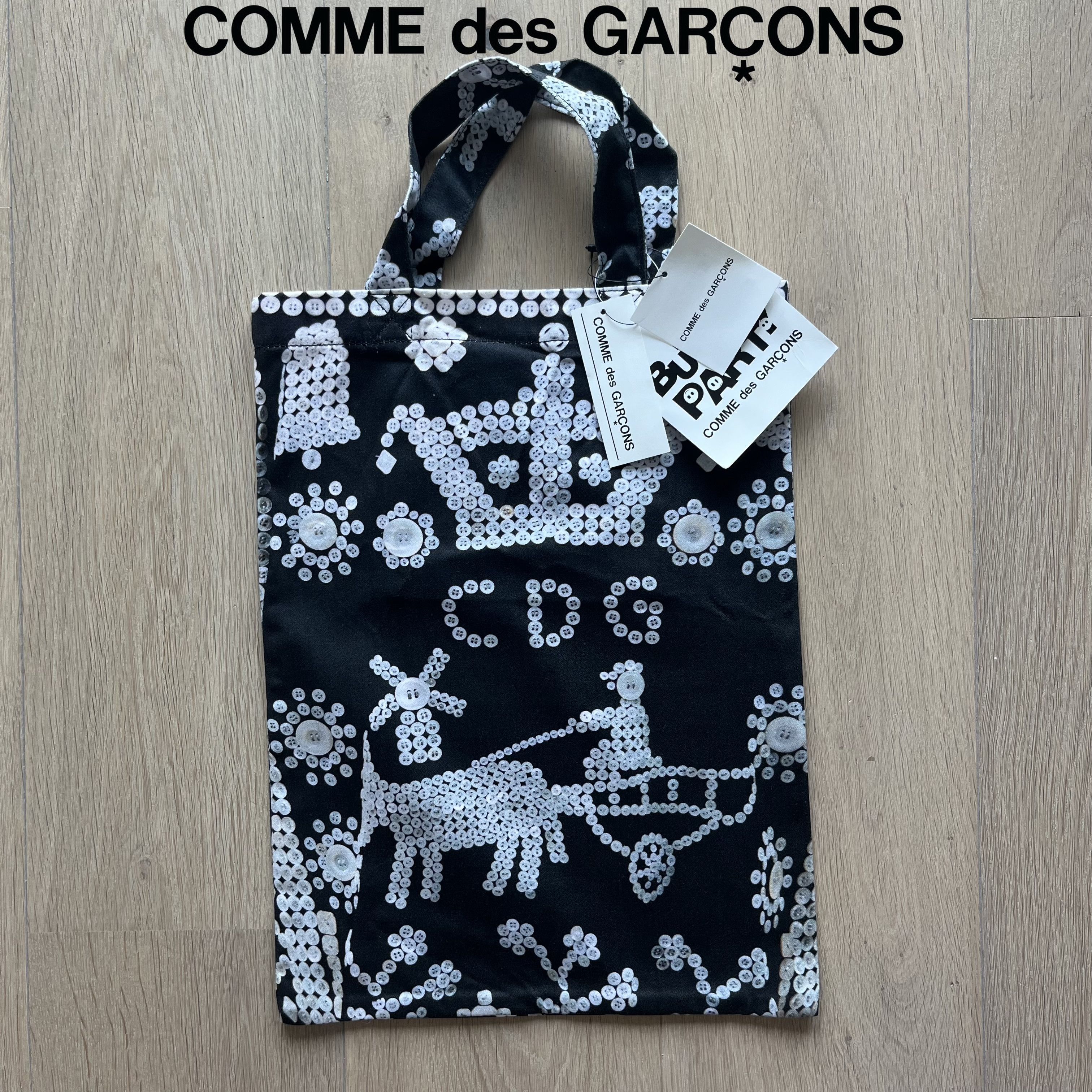 Comme des Garcons Button Print Tote Bag Size ONE SIZE - 1 Thumbnail