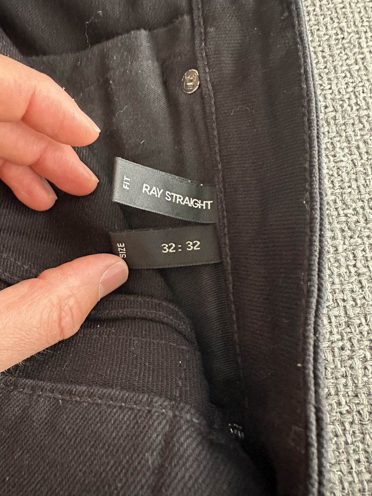 NEUW Denim Neuw Ray Straight - 32x32 Black Size US 32 / EU 48 - 7 Thumbnail