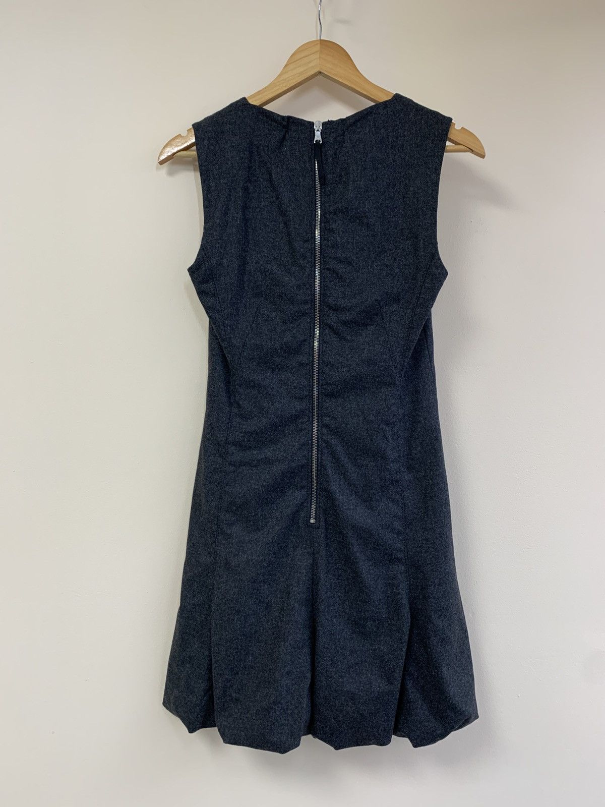 Dolce & Gabbana Dolce Gabbana Wool Mini Dress Dark Grey Size M / US 6-8 / IT 42-44 - 6 Thumbnail