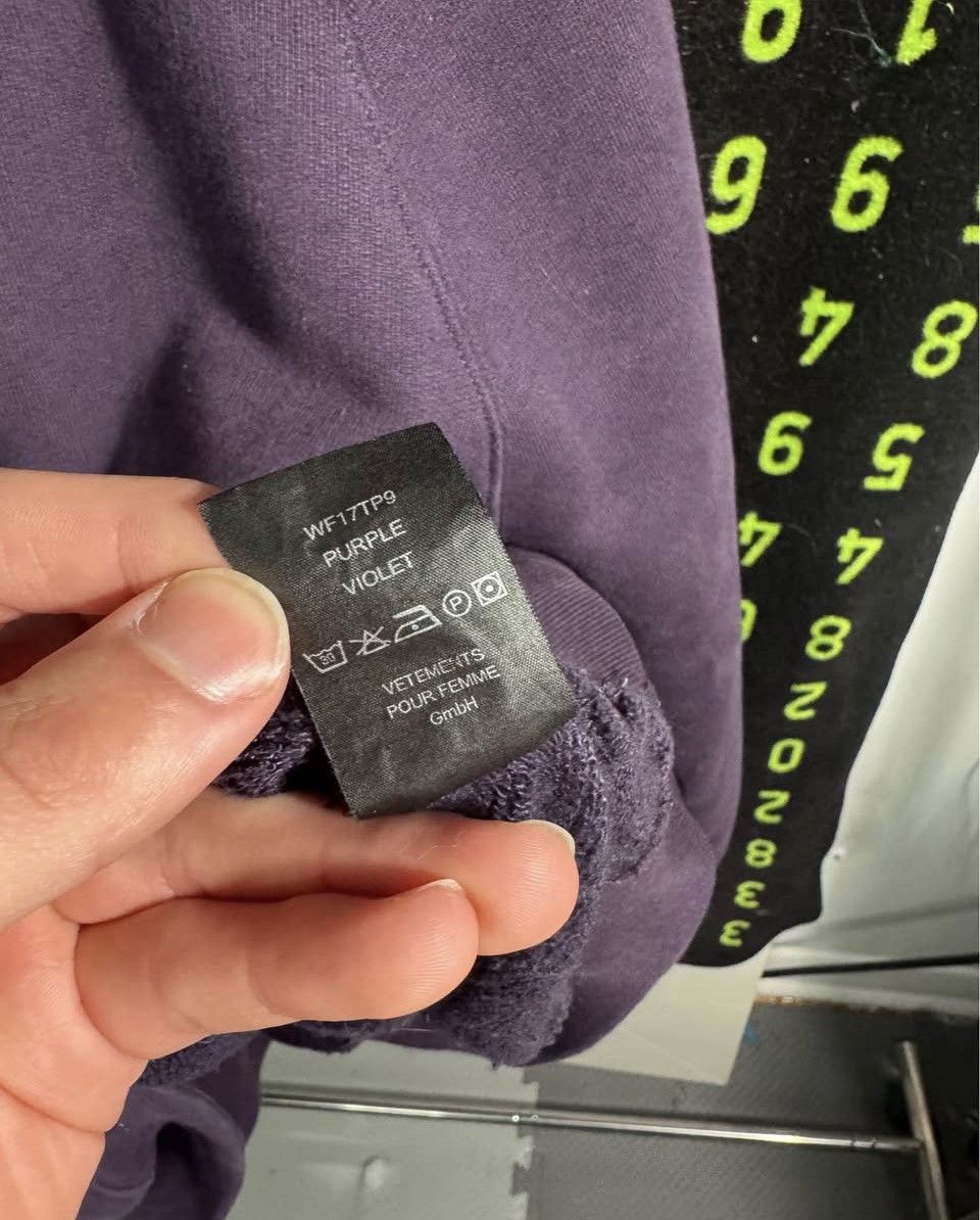 Vetements Vetements Unskinny Crewneck Size XS / US 0-2 / IT 36-38 - 6 Thumbnail