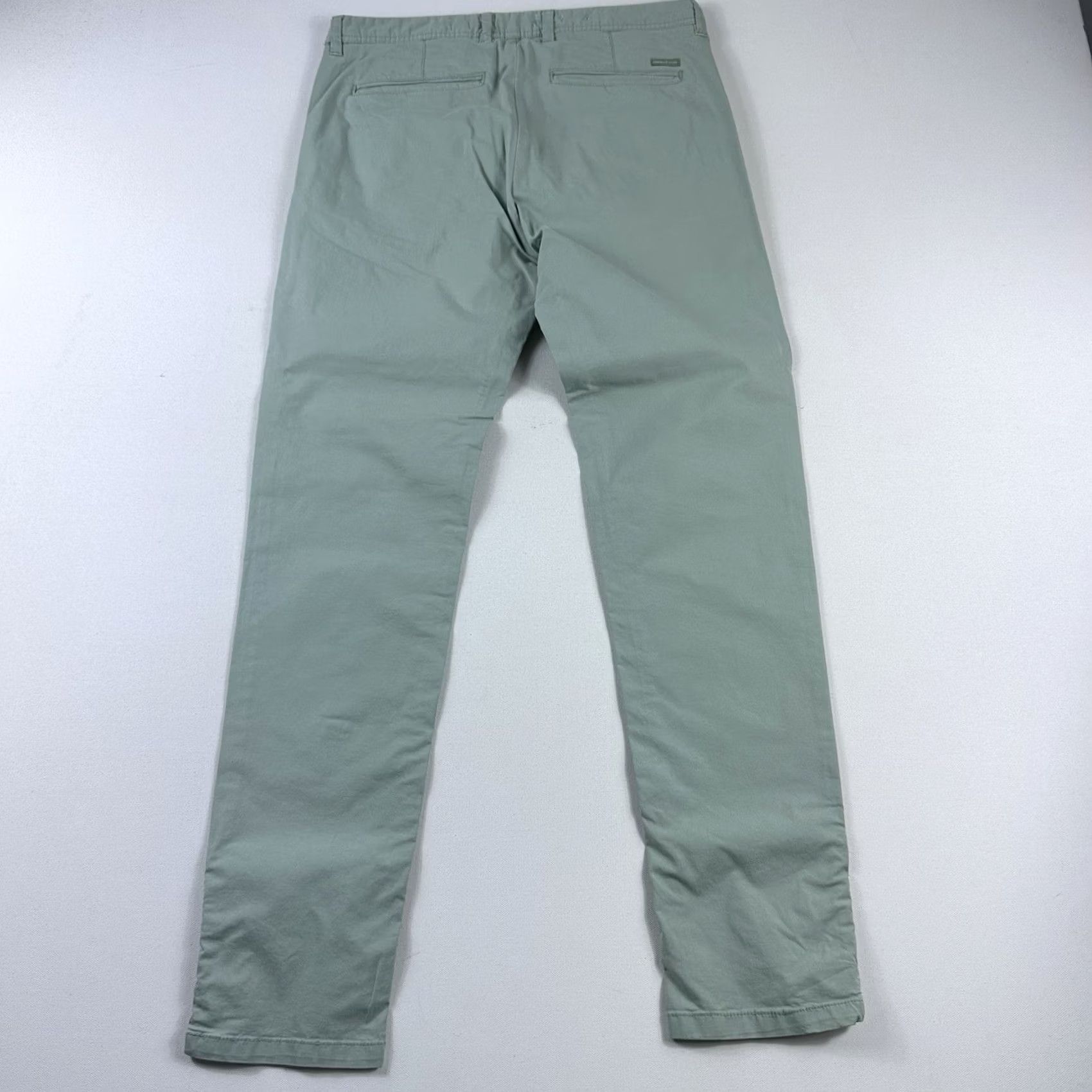 Denime Denim & Flower Ricky Singh Light Green Slim Chino Pants Mens 29 Size US 29 - 2 Thumbnail
