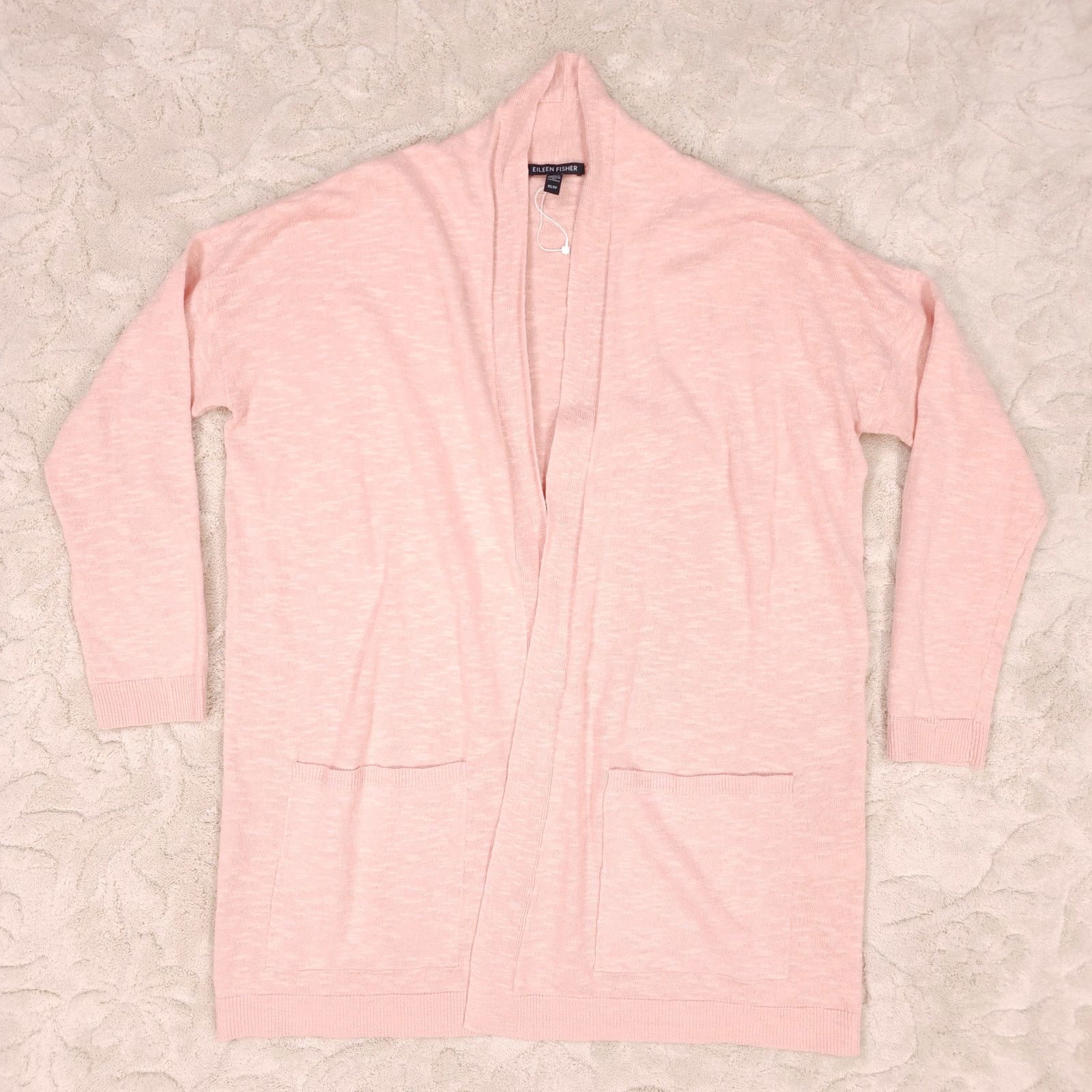 Eileen Fisher Eileen Fisher Organic Linen Cotton Cardigan Powder Pink XS Size XS / US 0-2 / IT 36-38 - 5 Thumbnail