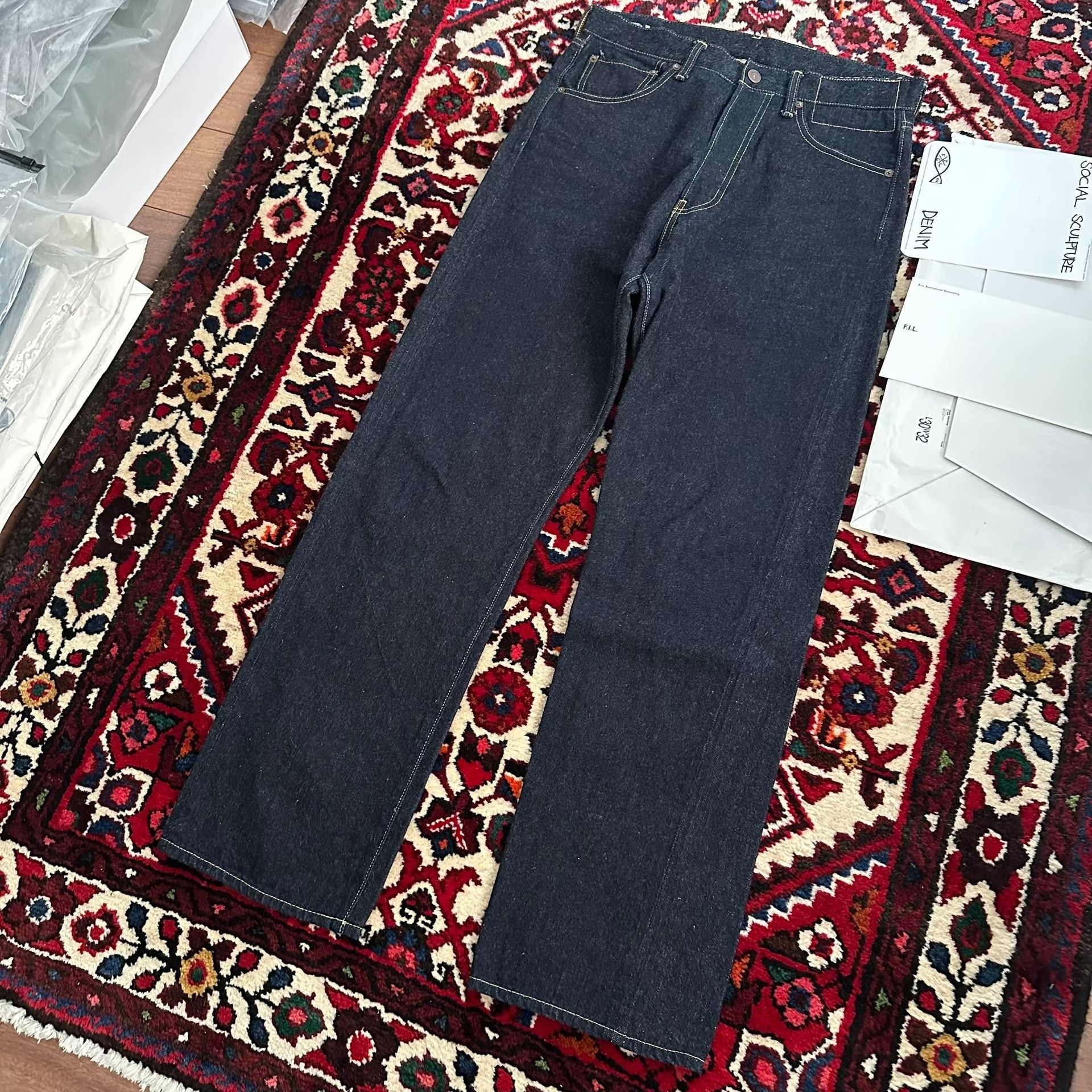 Visvim visvim 23ss 01 RAW Denim Jeans Size US 32 / EU 48 - 3 Thumbnail