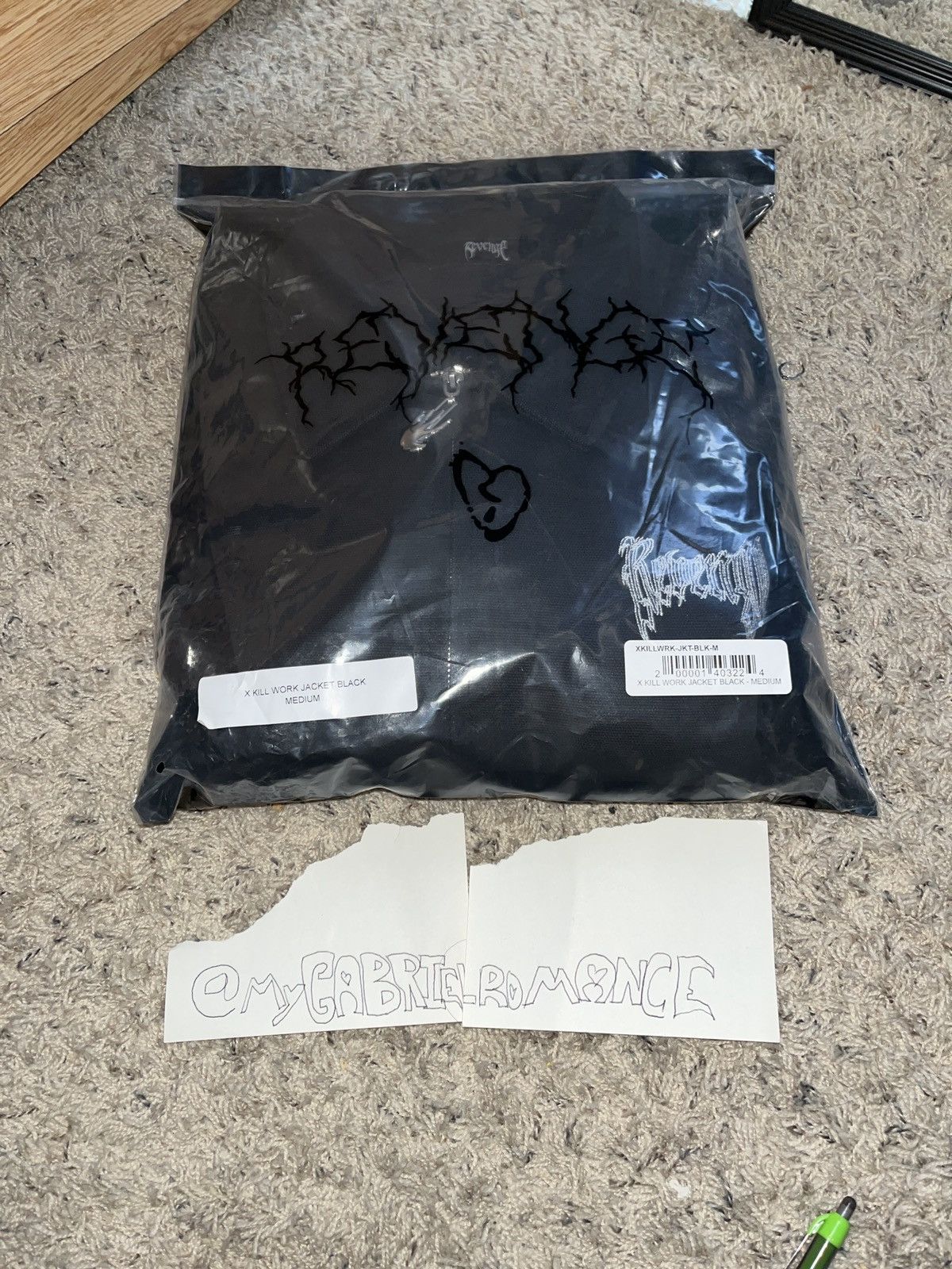 Revenge Revenge Xxxtentacion Work Jacket Grailed