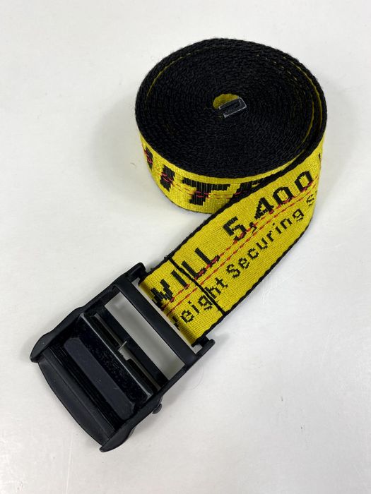 Buy Off-White Classic Industrial Belt 'Yellow/Black