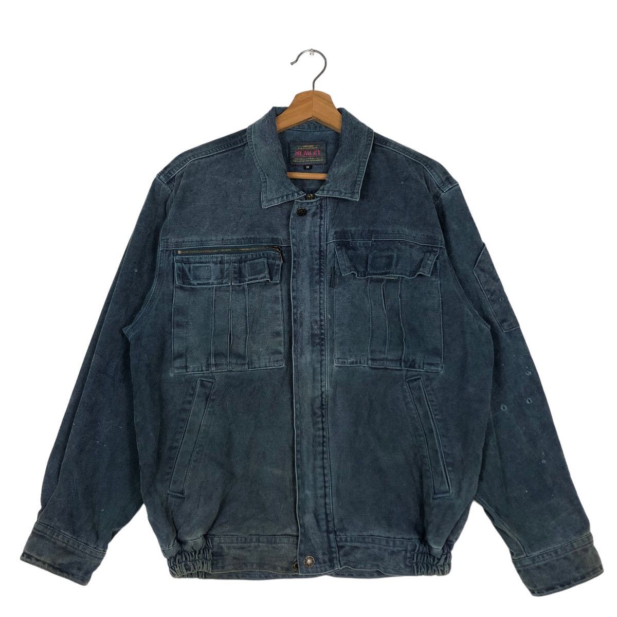 Hysteric Glamour 🔥Vtg Bomber Jacket Worker Near By Cargo Pocket Japan Size US M / EU 48-50 / 2 - 1 Thumbnail