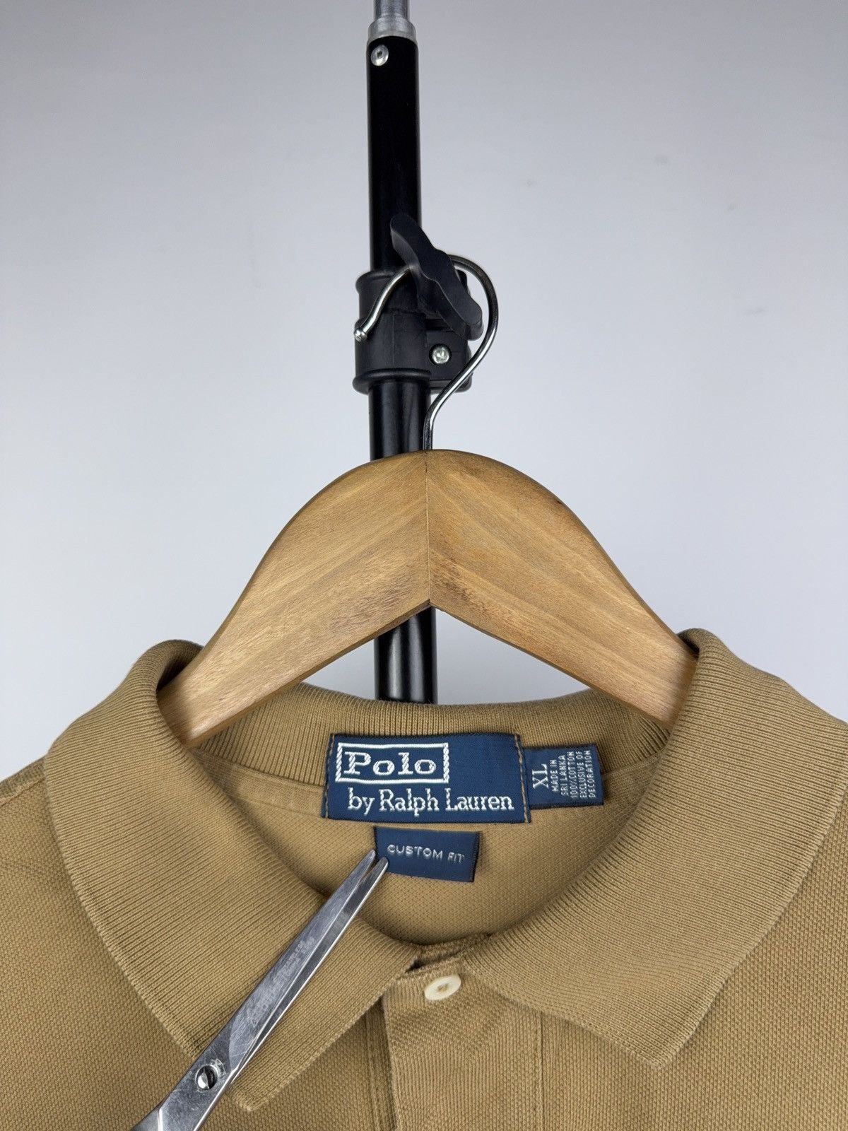 Polo Ralph Lauren Luxury 90s Retro Polo Ralph Lauren Custom Fit Polo Shirt XL Size US XL / EU 56 / 4 - 6 Thumbnail