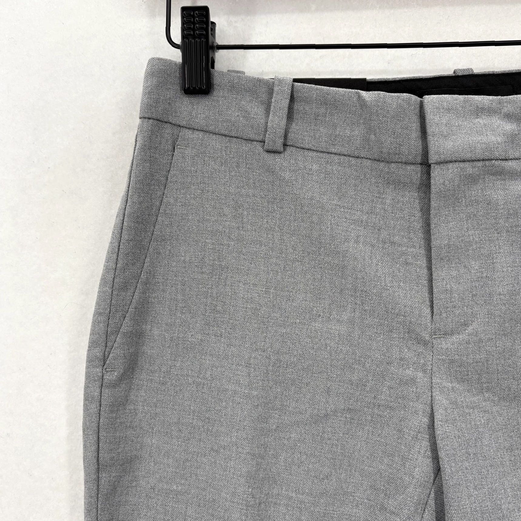 Banana Republic Banana Republic Ryan Pants Womens 0P Gray Mid Rise Slim Straight Dress Office Pants Womens 0P Gray Business Workwear Mens? Size 25" / US 0 / IT 36 - 3 Thumbnail