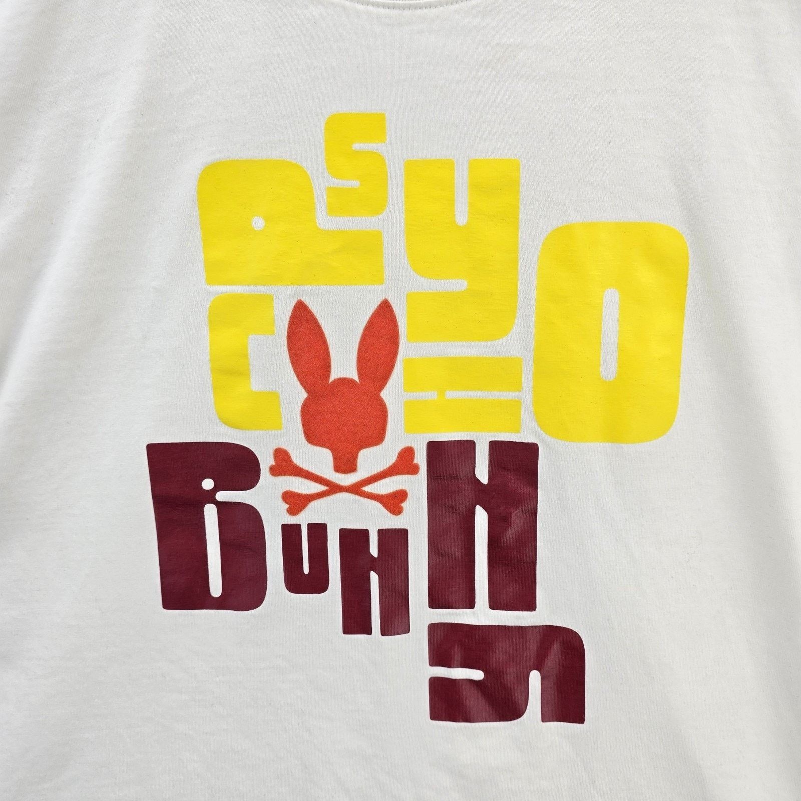 Psycho Bunny Psycho Bunny Shirt Mens 5 Medium White Lyons Flocking Size US M / EU 48-50 / 2 - 3 Thumbnail