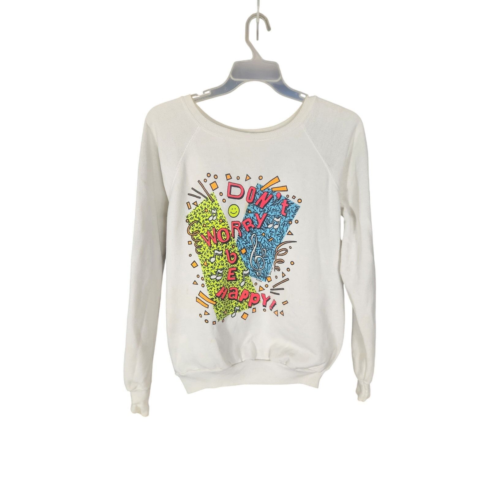 Other Vintage 1988 Don't Worry Be Happy Crewneck Men's XL Size US XL / EU 56 / 4 - 1 Thumbnail