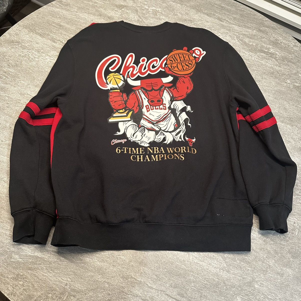 Mitchell & Ness × NBA Mitchell & Ness Hardwood Classics Chicago Bulls Sweatshirt Size US L / EU 52-54 / 3 - 10 Thumbnail