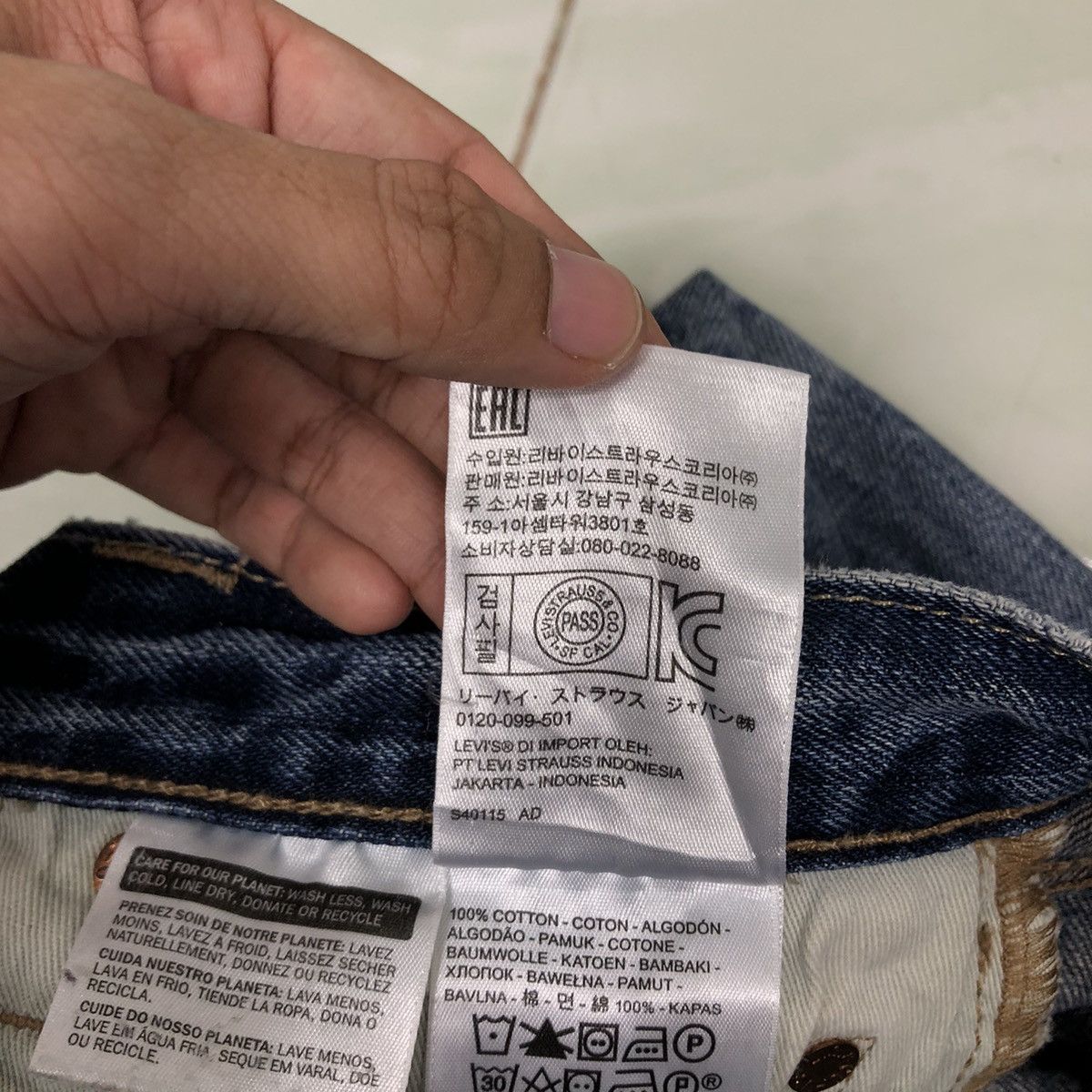 Levi's 🔥90’s Vintage Levi’s Denim Jeans USA Size US 30 / EU 46 - 15 Thumbnail