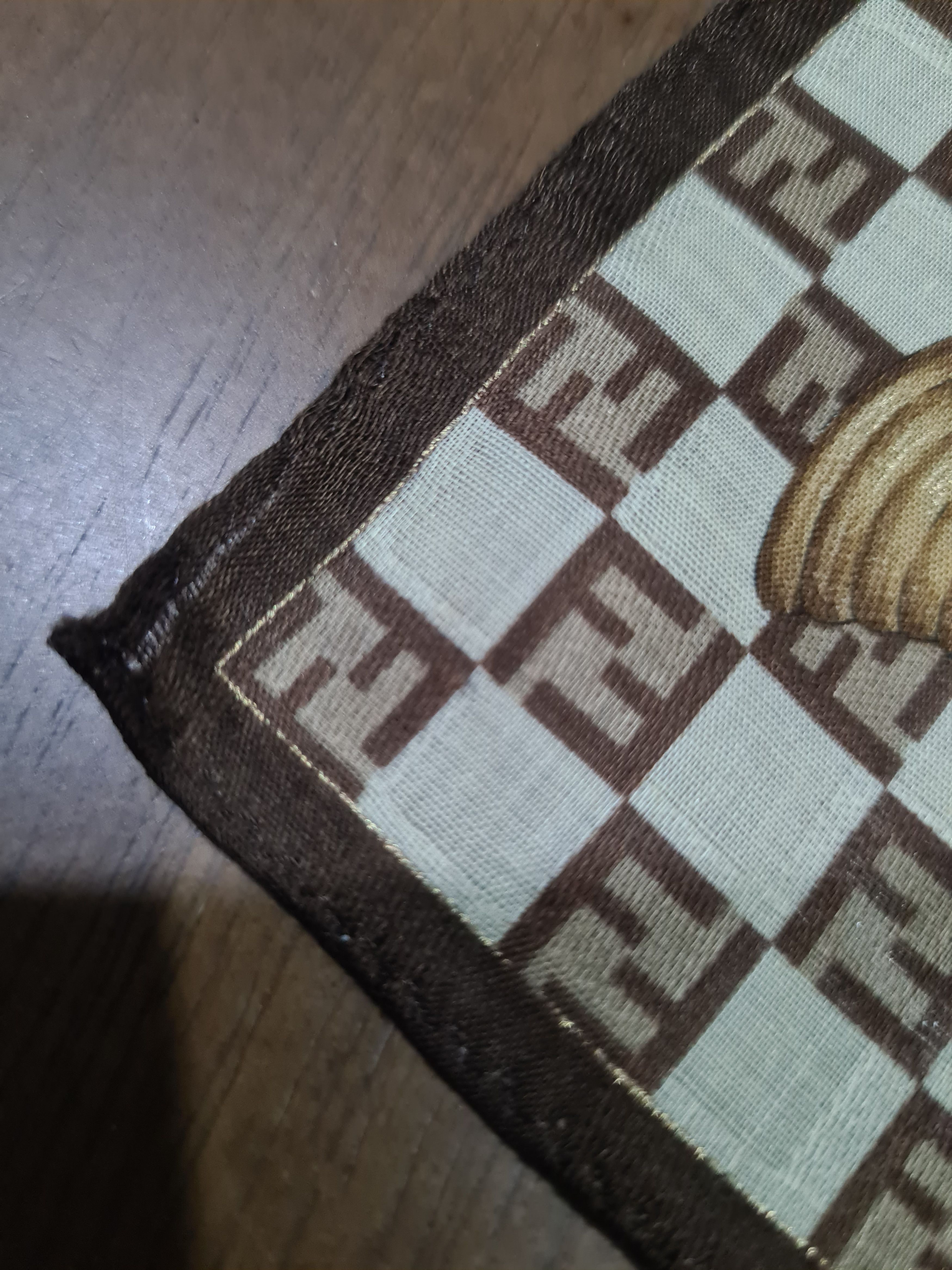 Designer × Fendi Fendi hankerchief Size ONE SIZE - 4 Thumbnail